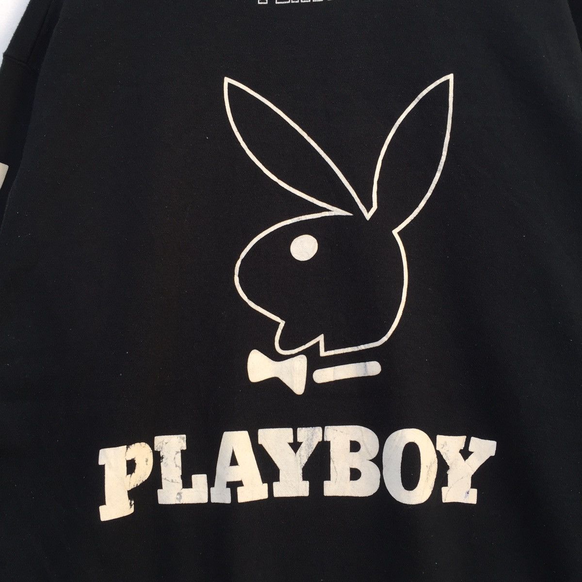 Playboy Vintage 90s Playboy Bunny Big Logo Sweatshirt | L Swag Hype Size US L / EU 52-54 / 3 - 8 Thumbnail