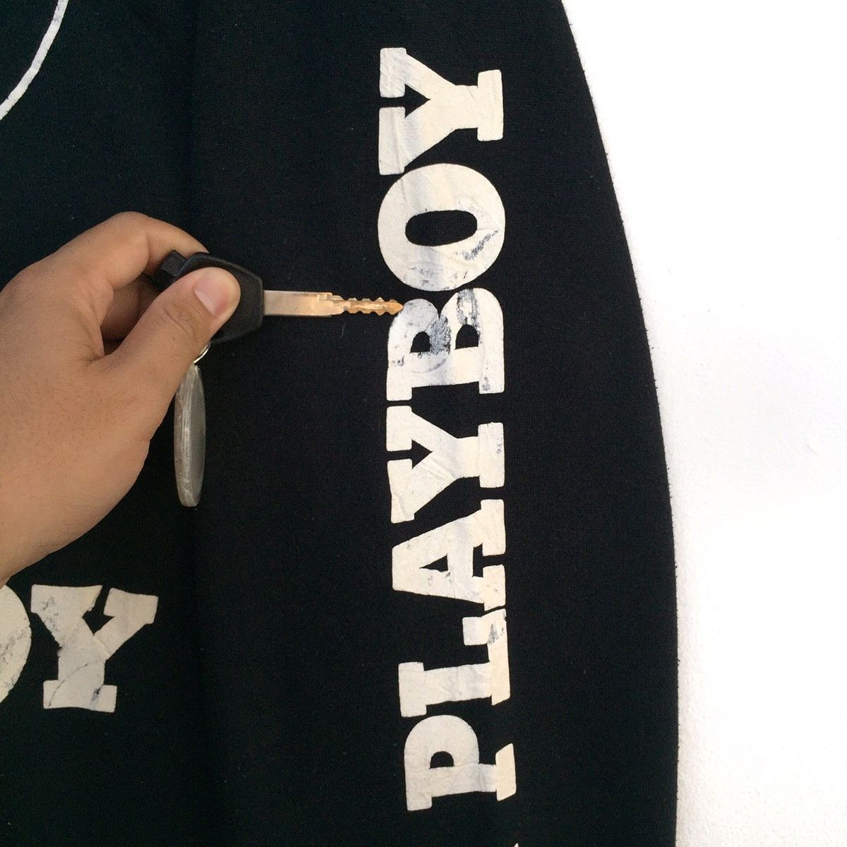 Playboy Vintage 90s Playboy Bunny Big Logo Sweatshirt | L Swag Hype Size US L / EU 52-54 / 3 - 6 Thumbnail