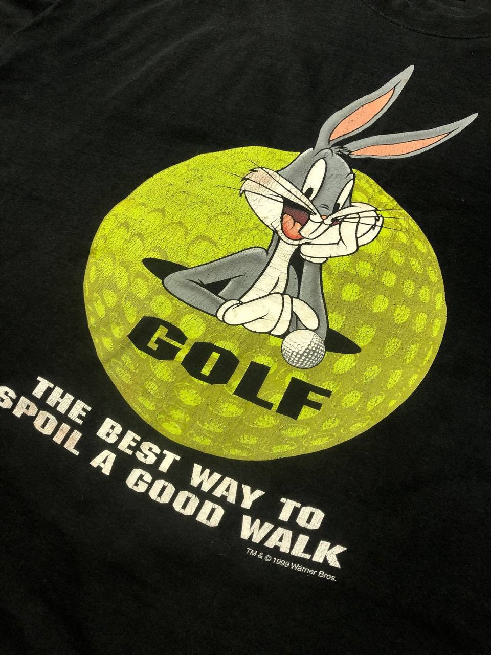 Vintage Vintage Warner Bros T-Shirt 1999 Bugs Bunny Golf Size US XL / EU 56 / 4 - 4 Thumbnail