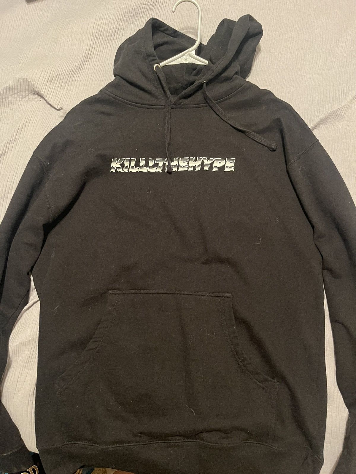 Kth Kill The Hype La KTH LA BARB WIRE CHROME HOODIE Grailed