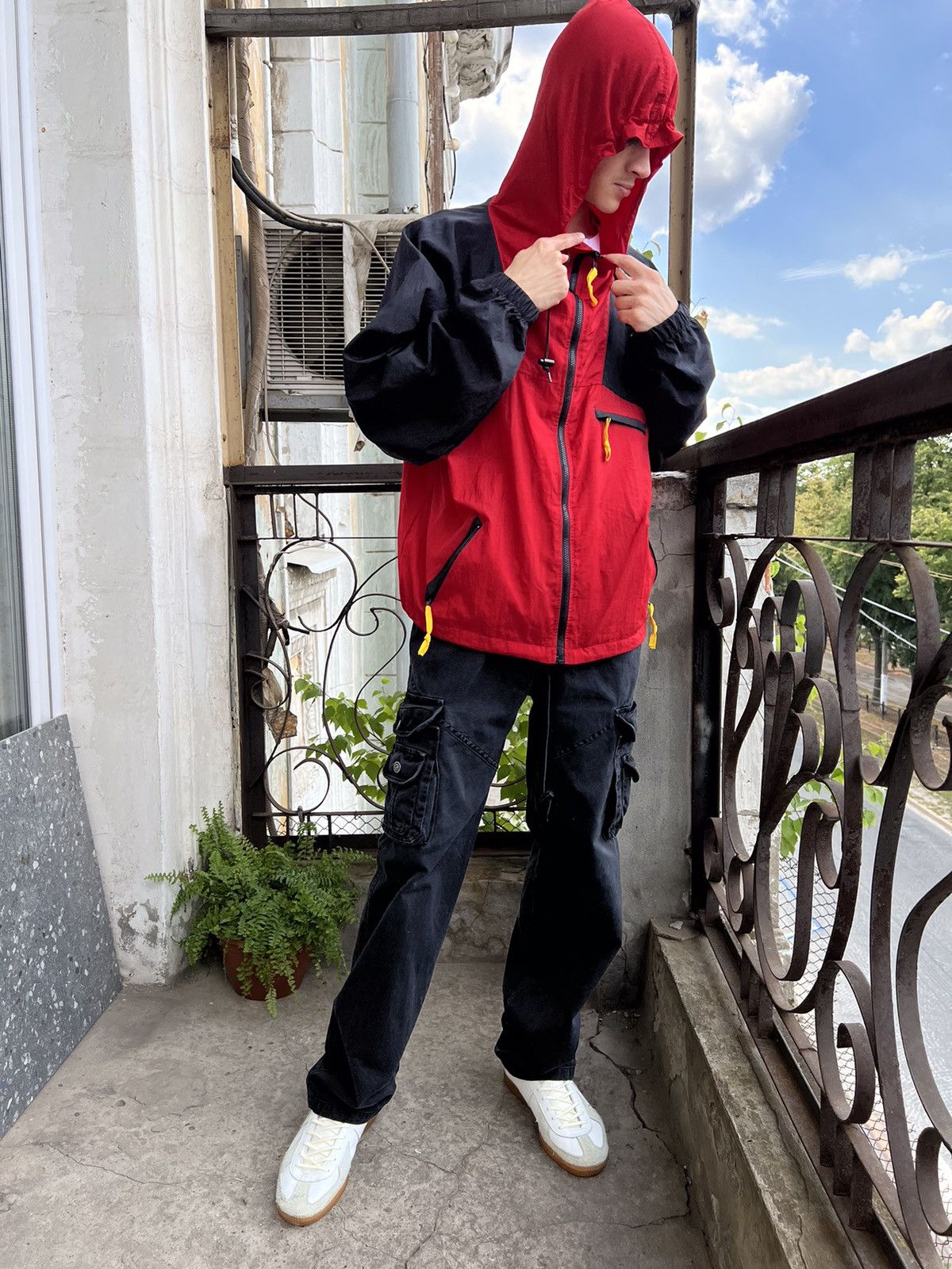 Ferrari × Vintage VINTAGE 90S Marlboro LIGHT RACING ANORAK JACKET Size US L / EU 52-54 / 3 - 13 Thumbnail