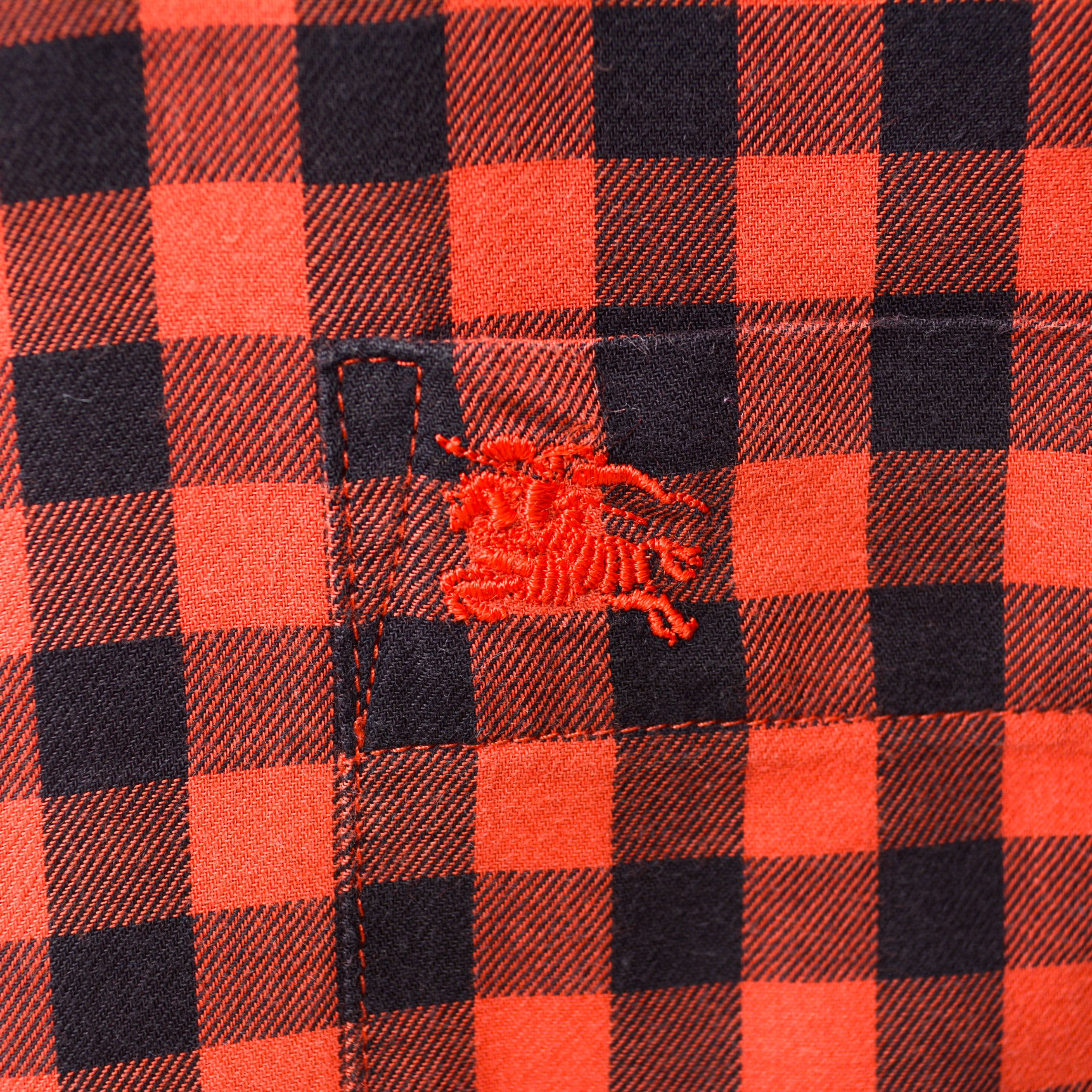 Burberry × Designer Brit M oversized / L fitted Casual Shirt Long Sleeved Size US XL / EU 56 / 4 - 3 Thumbnail