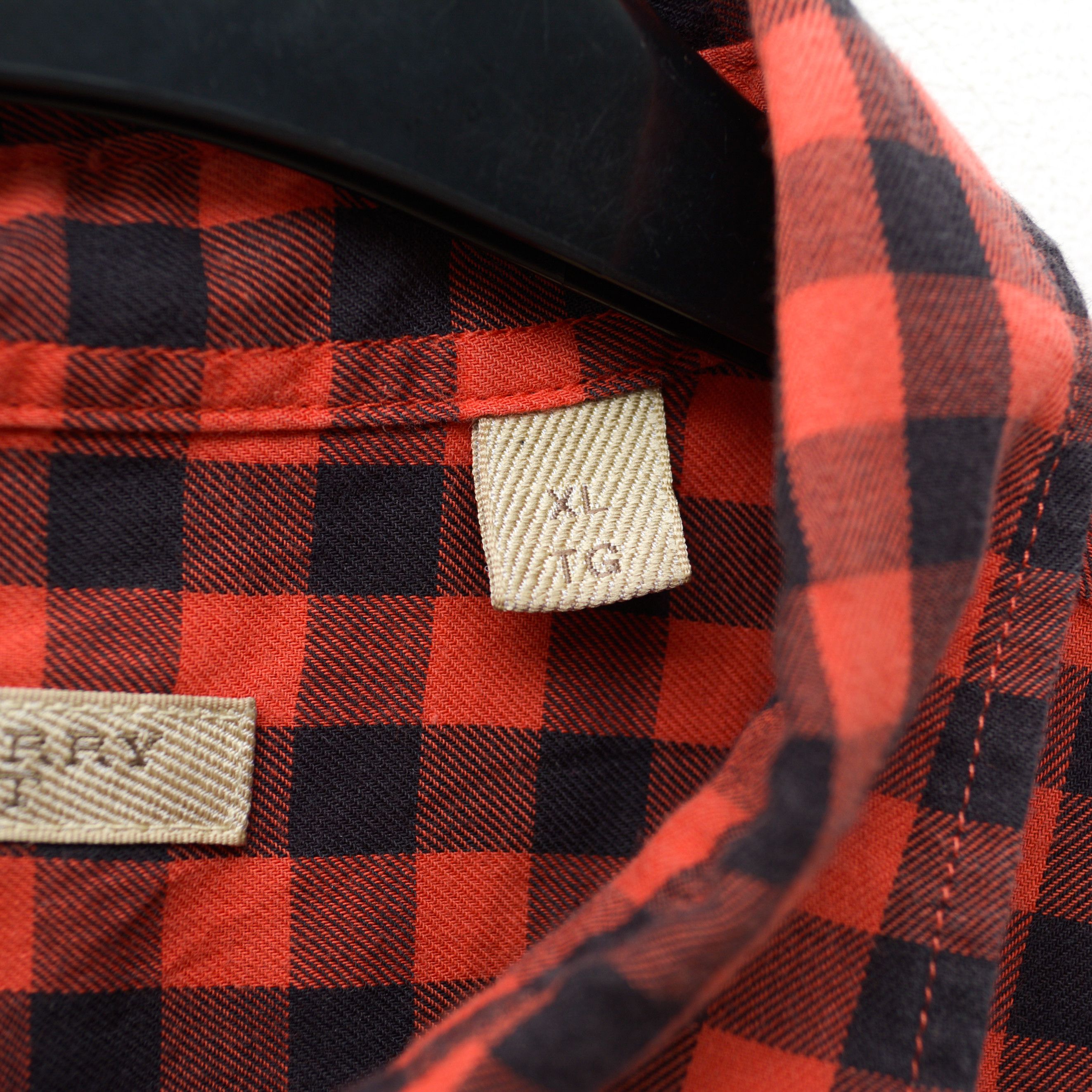 Burberry × Designer Brit M oversized / L fitted Casual Shirt Long Sleeved Size US XL / EU 56 / 4 - 5 Thumbnail