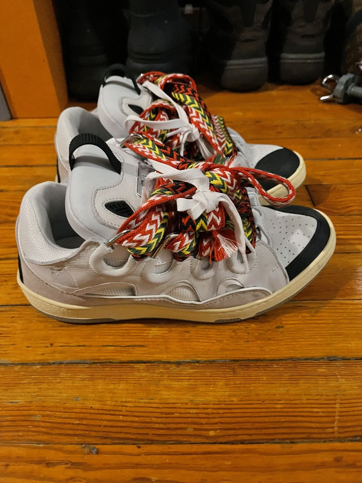 Lanvin Curb Panelled Multicolor Size US 10 / EU 43 - 5 Thumbnail