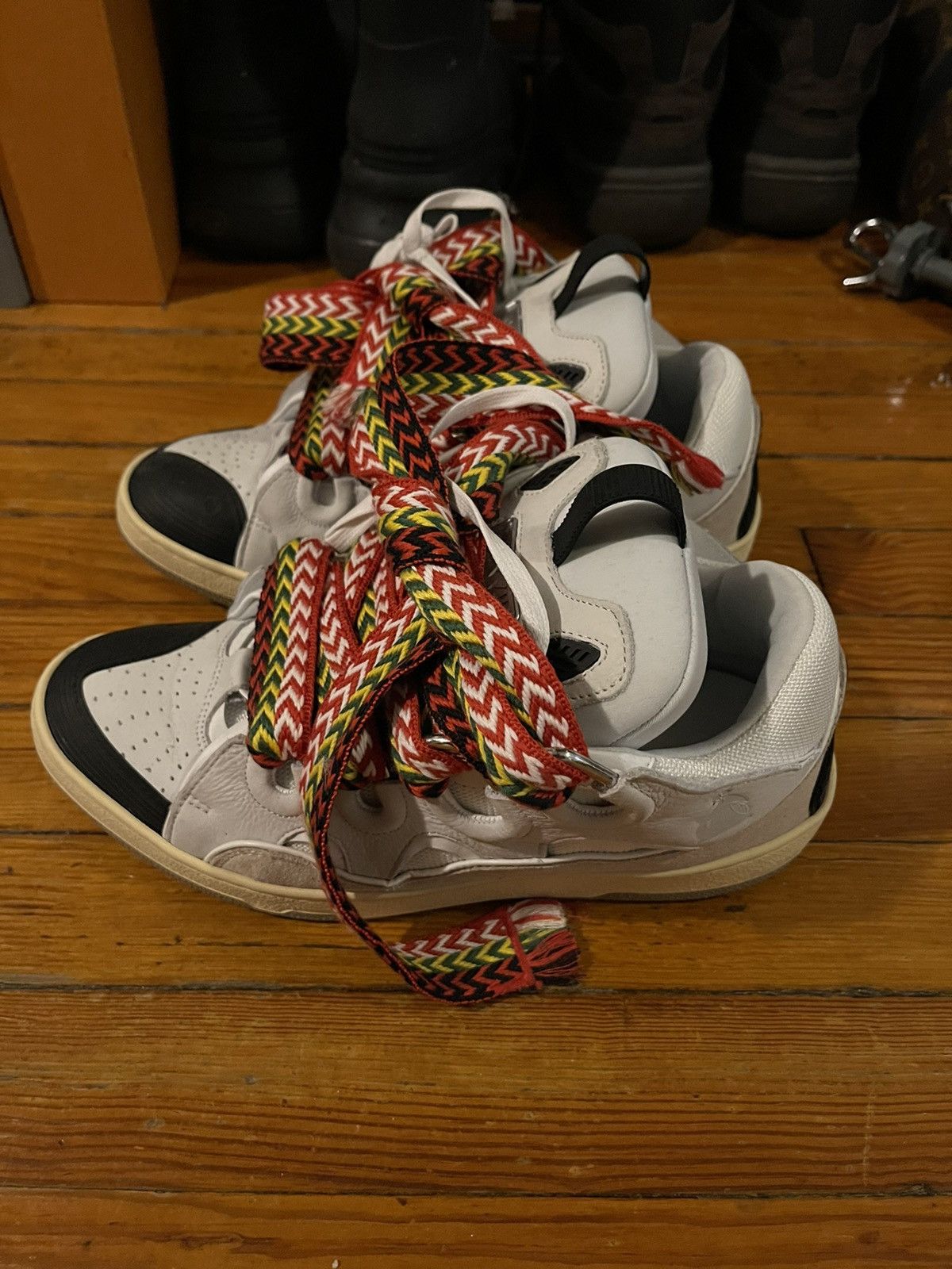Lanvin Curb Panelled Multicolor Size US 10 / EU 43 - 2 Thumbnail