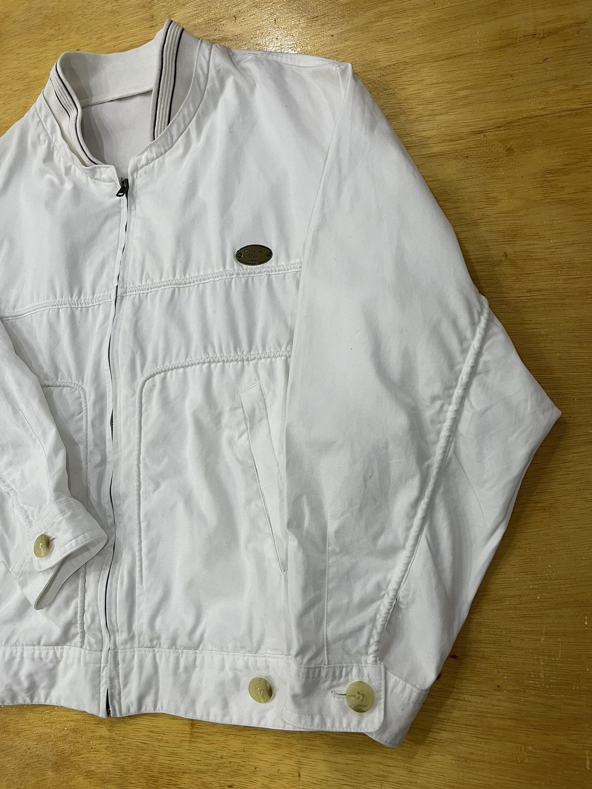 Christian Dior Monsieur Authentic Vintage Christian Dior Jacket Zipper Size US L / EU 52-54 / 3 - 3 Thumbnail