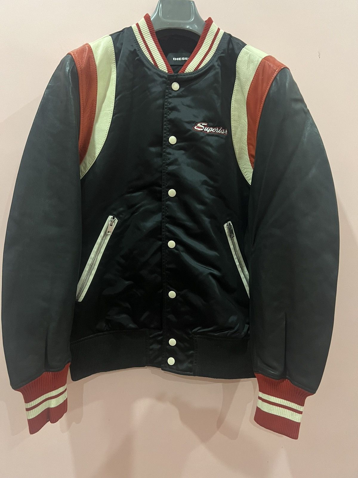Diesel Diesel L- HARU leather jacket Size US L / EU 52-54 / 3 - 3 Thumbnail