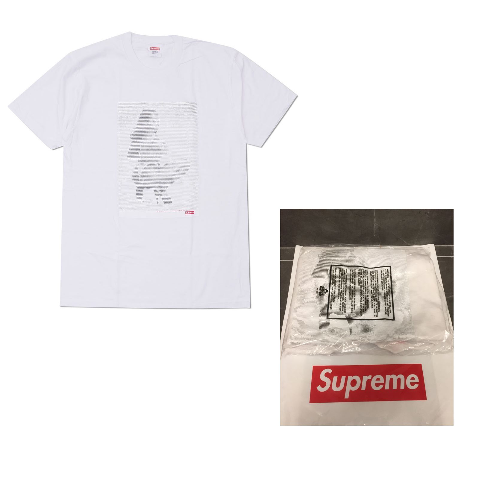Supreme Supreme Digi Tee SS17 White Size Large T-Shirt BRAND NEW IN BAG W/  RECEIPT | Grailed