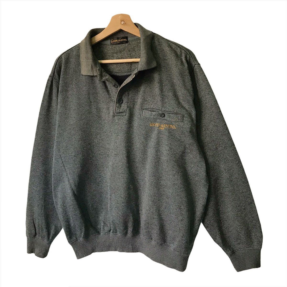 Valentino Vintage 90’s Gianni Valentino Crewneck Sweatshirt Size US M / EU 48-50 / 2 - 3 Thumbnail