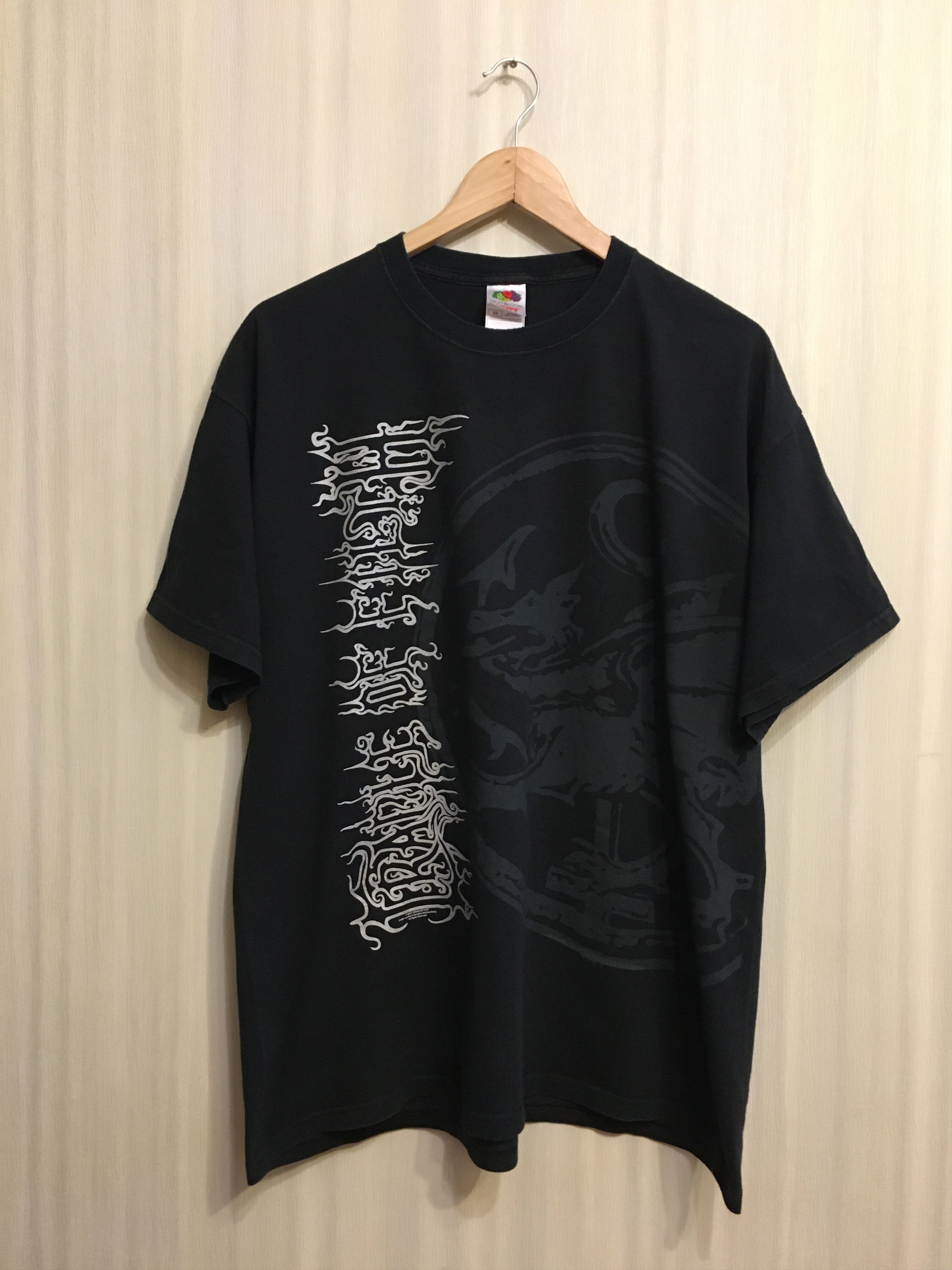 Fruit Of The Loom × Rock Band × Vintage Cradle of filth 2007