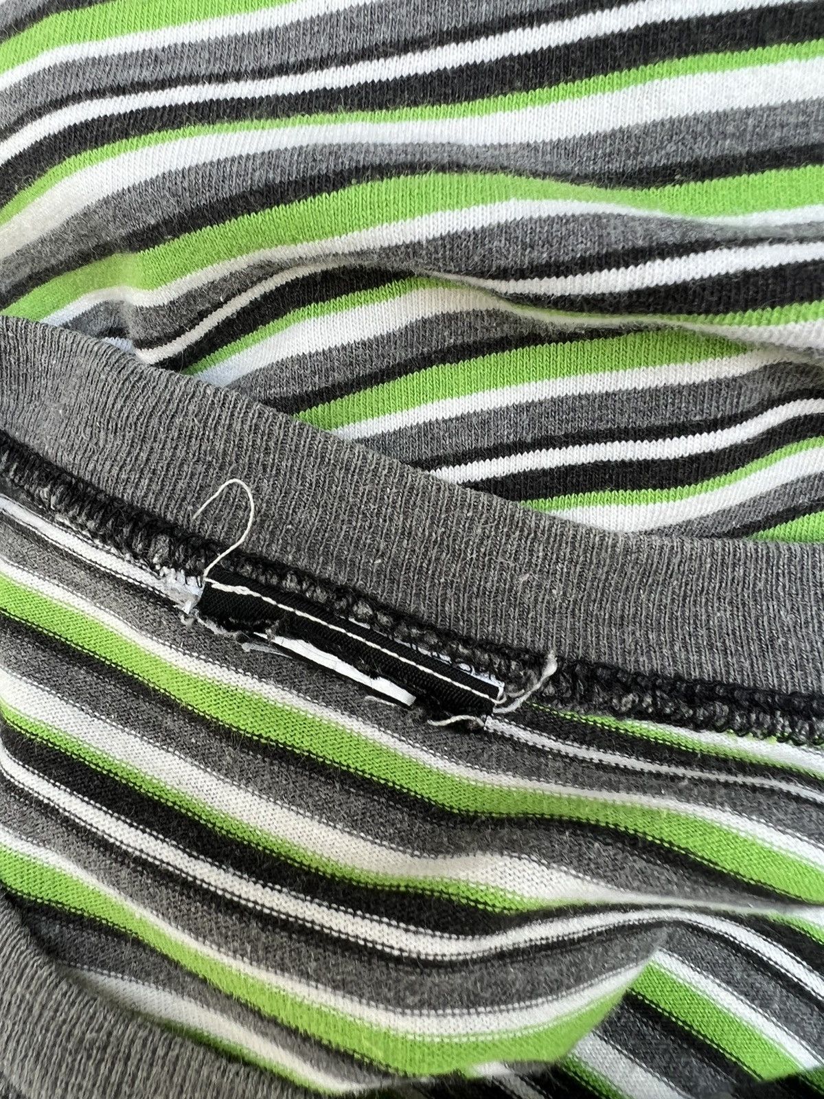 Gotcha × Vintage Vintage 90s GOTCHA Striped tee Grunge Skate Surfing Size US L / EU 52-54 / 3 - 10 Thumbnail