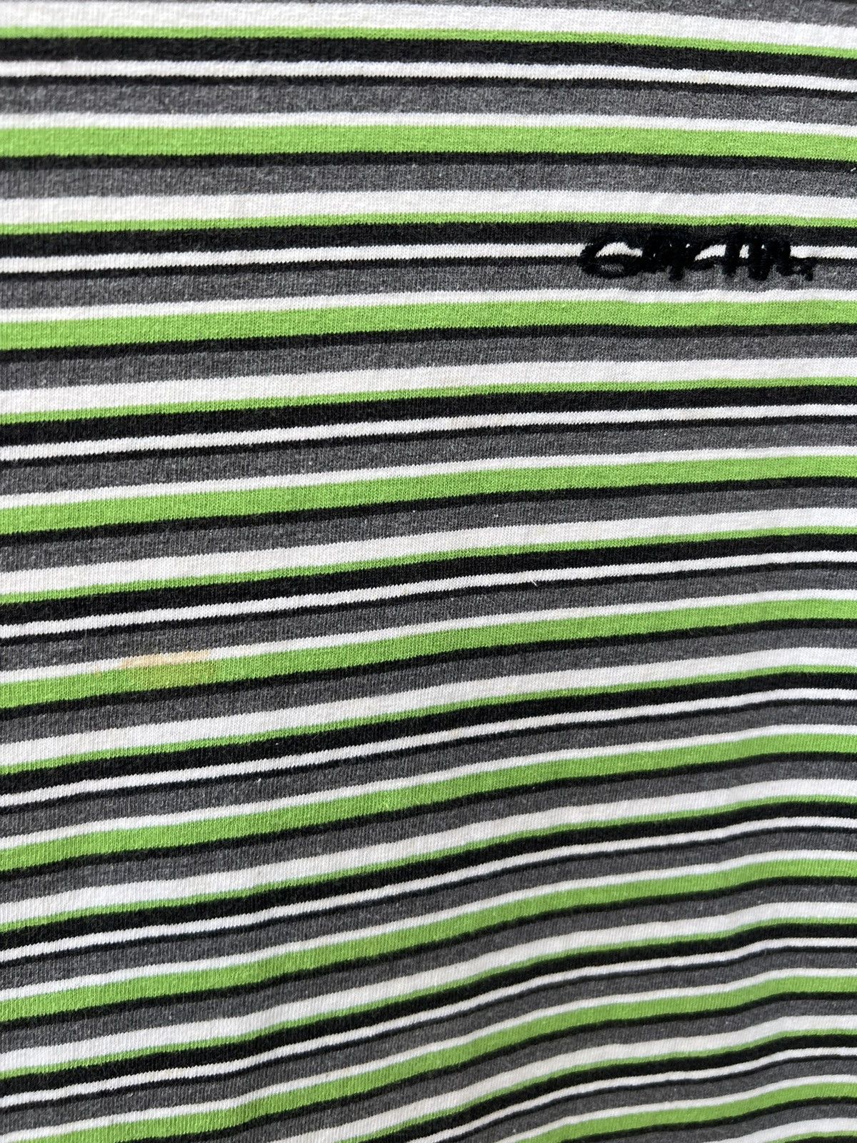 Gotcha × Vintage Vintage 90s GOTCHA Striped tee Grunge Skate Surfing Size US L / EU 52-54 / 3 - 5 Thumbnail