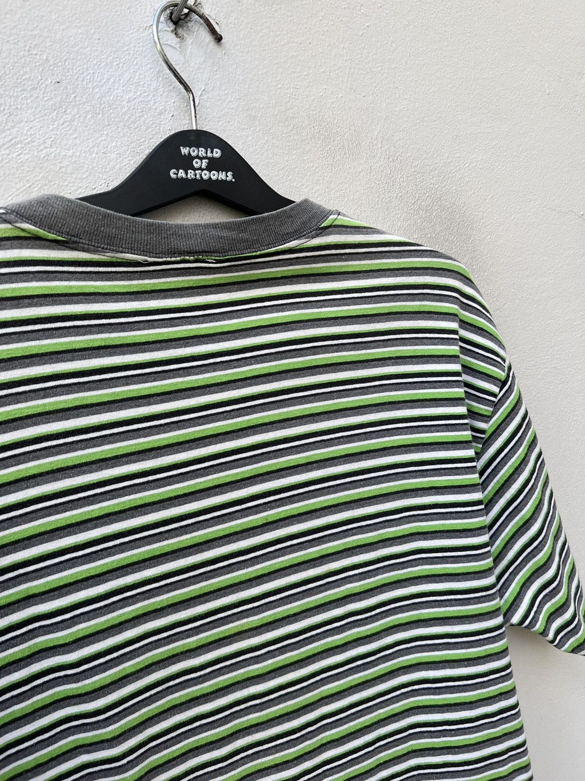Gotcha × Vintage Vintage 90s GOTCHA Striped tee Grunge Skate Surfing Size US L / EU 52-54 / 3 - 9 Thumbnail