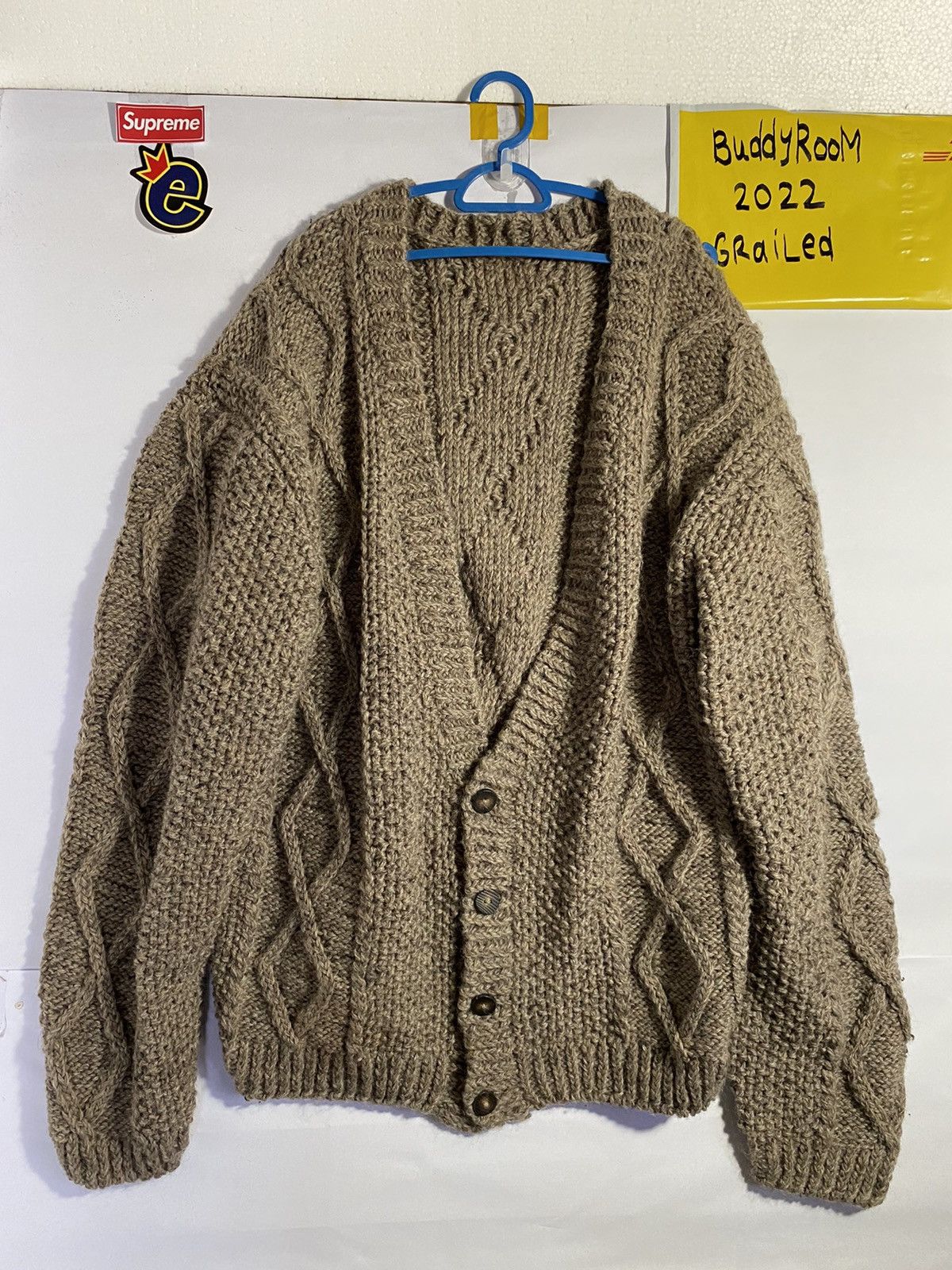 Aran Isles Knitwear Knitwear button Size US XL / EU 56 / 4 - 1 Thumbnail