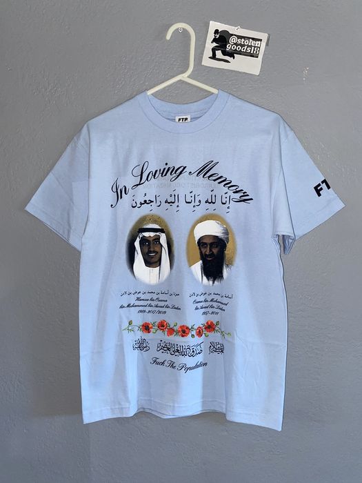 Fuck The Population FTP In Loving Memory (TO) Tee | Grailed