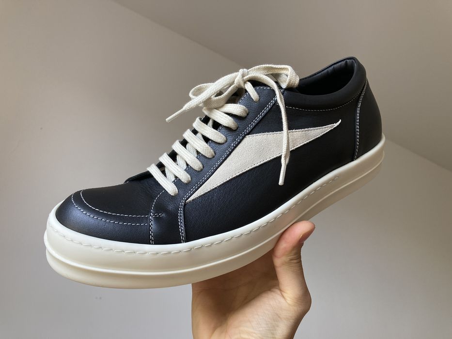 Rick Owens FW22 STROBE VINTAGE SNEAKS | Grailed