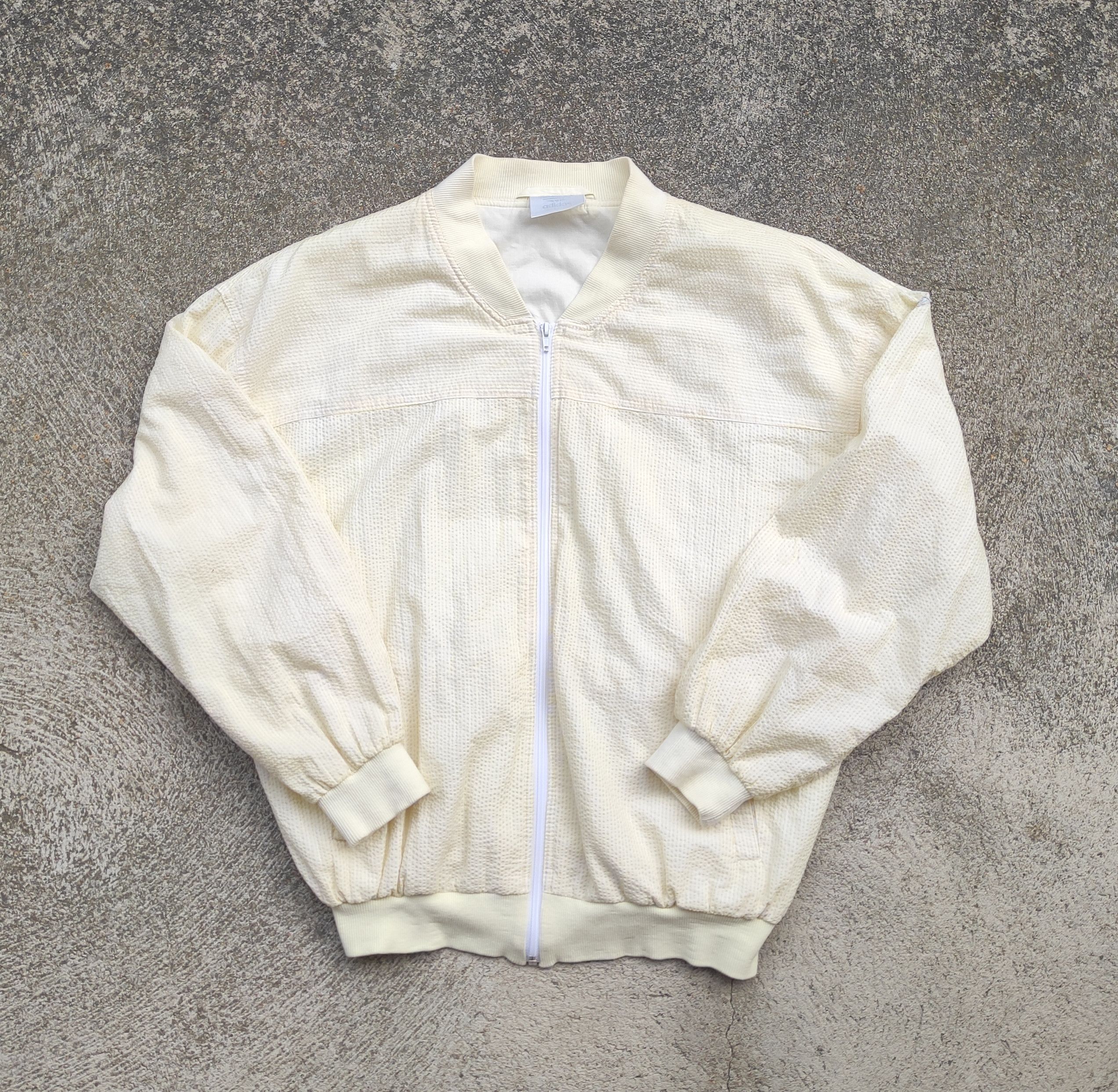 Adidas × Vintage Adidas 80s rare light jacket Size US XL / EU 56 / 4 - 1 Thumbnail