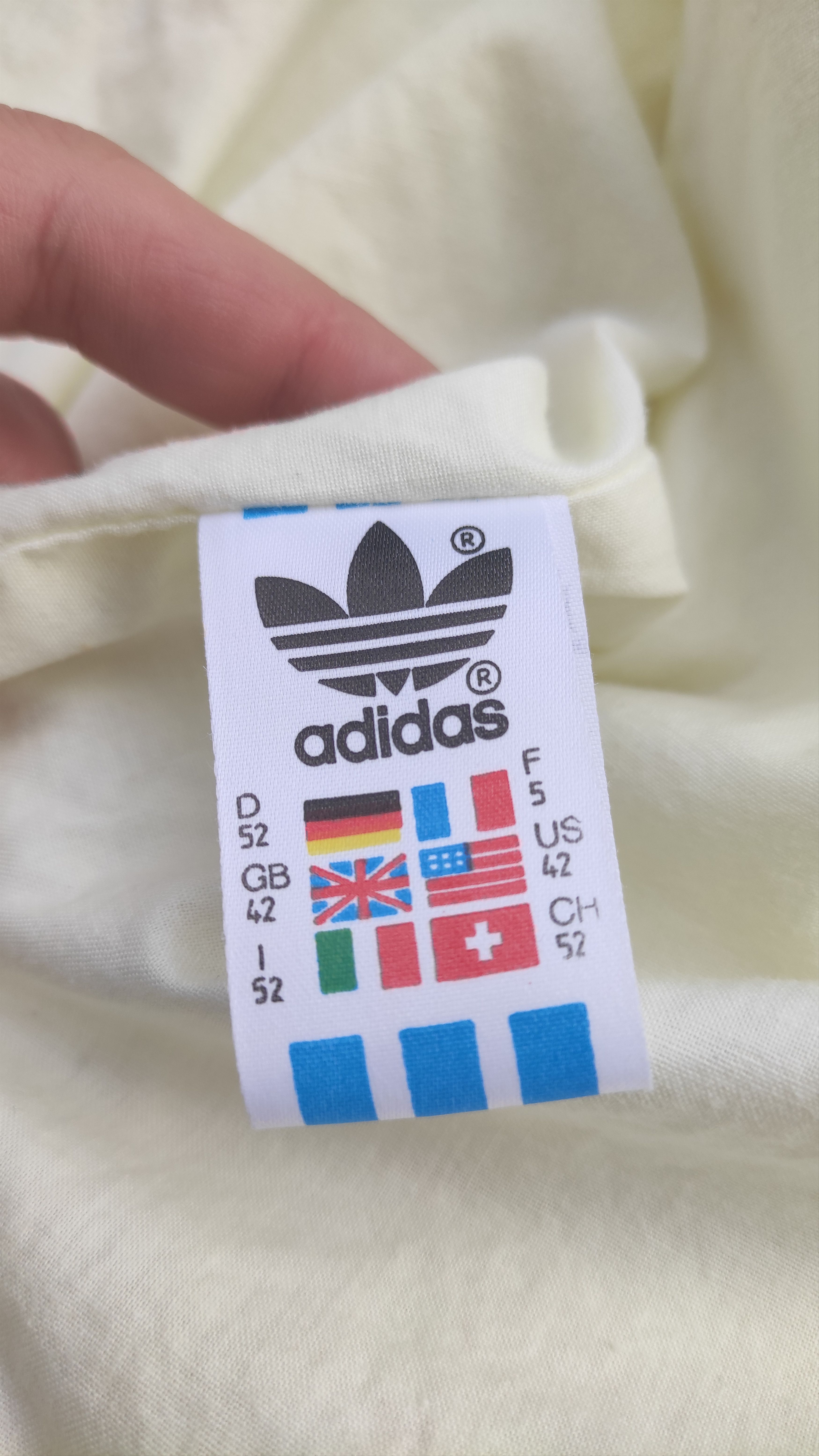 Adidas × Vintage Adidas 80s rare light jacket Size US XL / EU 56 / 4 - 4 Thumbnail