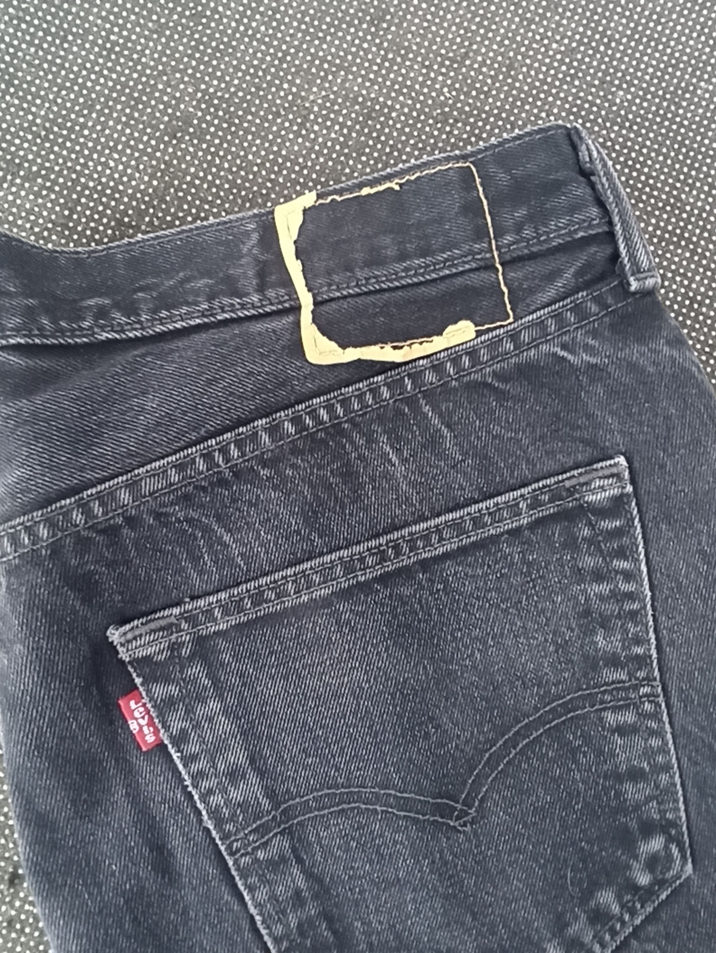 Jean × Levi's × Vintage VINTAGE LEVIS 501 BLACK JEANS -J278 Size US 37 - 10 Thumbnail