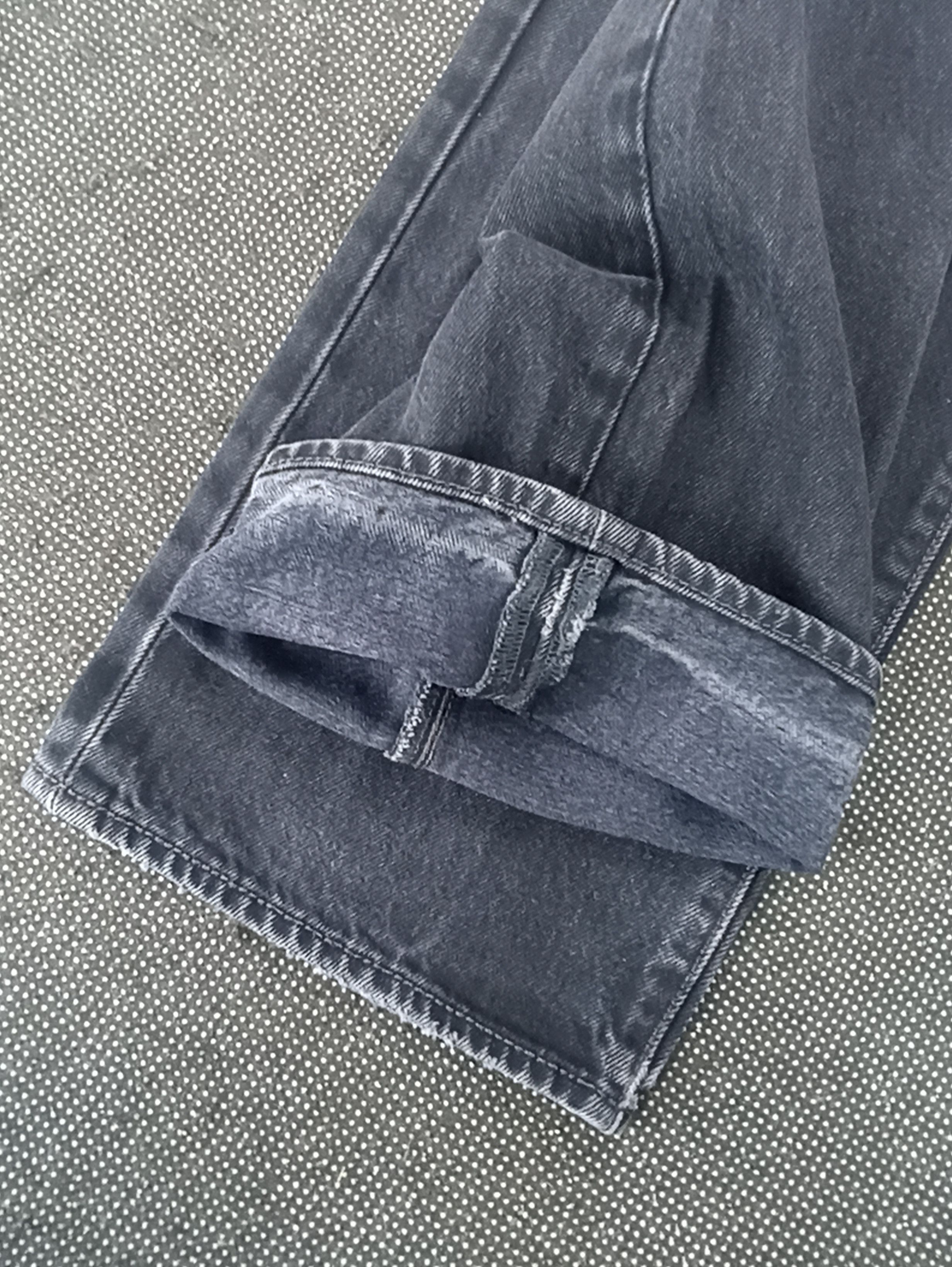 Jean × Levi's × Vintage VINTAGE LEVIS 501 BLACK JEANS -J278 Size US 37 - 7 Thumbnail