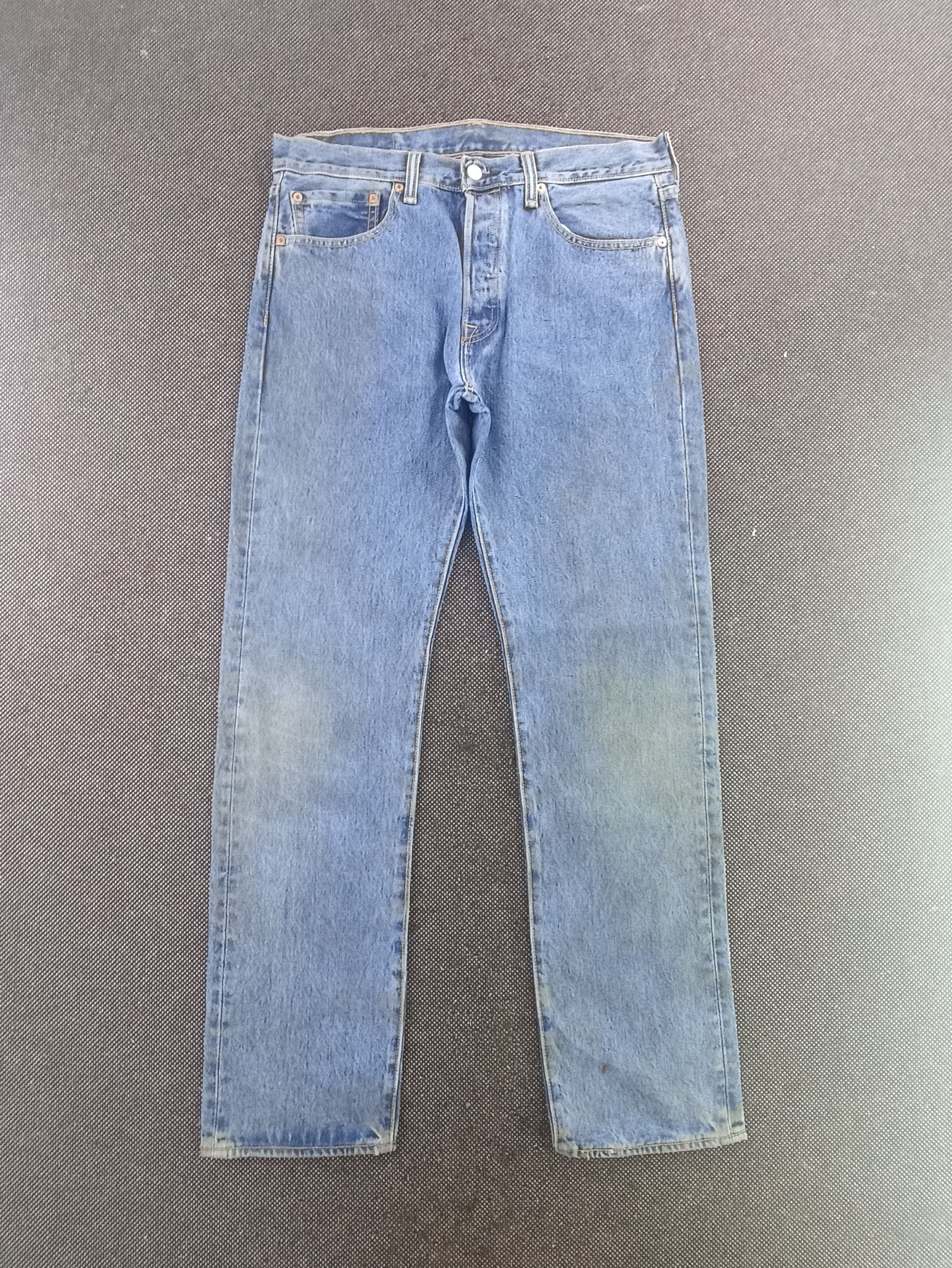 Jean × Levi's × Vintage VINTAGE LEVIS 501 BLUE Wash JEANS -J262 Size US 34 / EU 50 - 1 Thumbnail