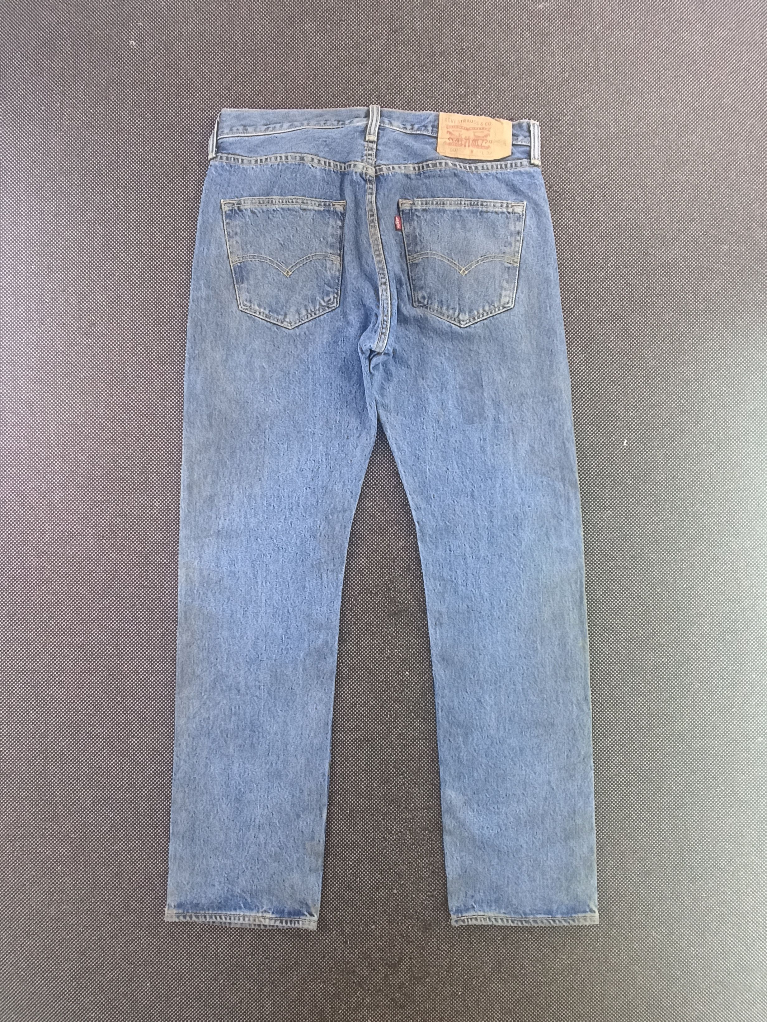 Jean × Levi's × Vintage VINTAGE LEVIS 501 BLUE Wash JEANS -J262 Size US 34 / EU 50 - 2 Thumbnail