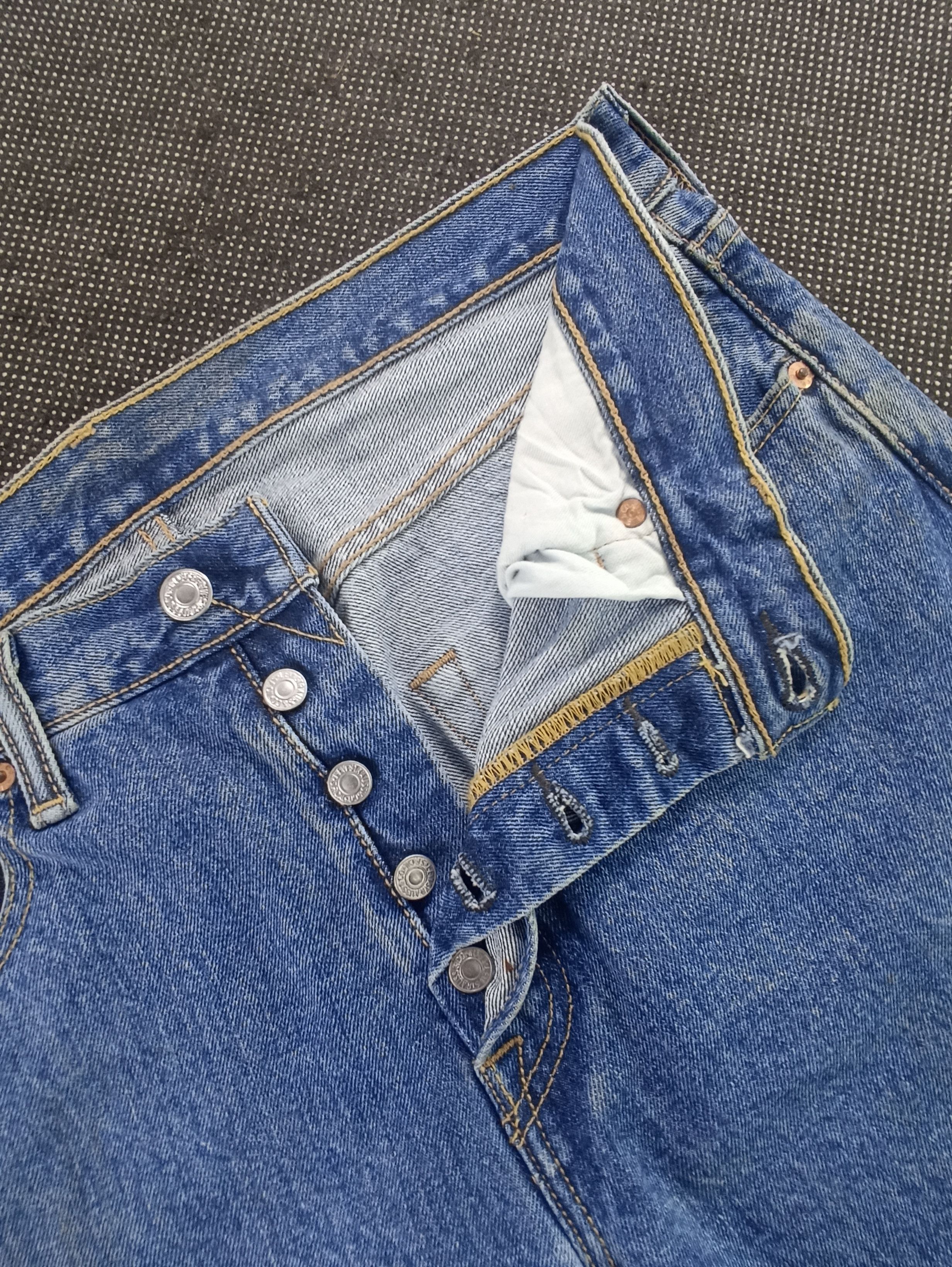 Jean × Levi's × Vintage VINTAGE LEVIS 501 BLUE Wash JEANS -J262 Size US 34 / EU 50 - 3 Thumbnail