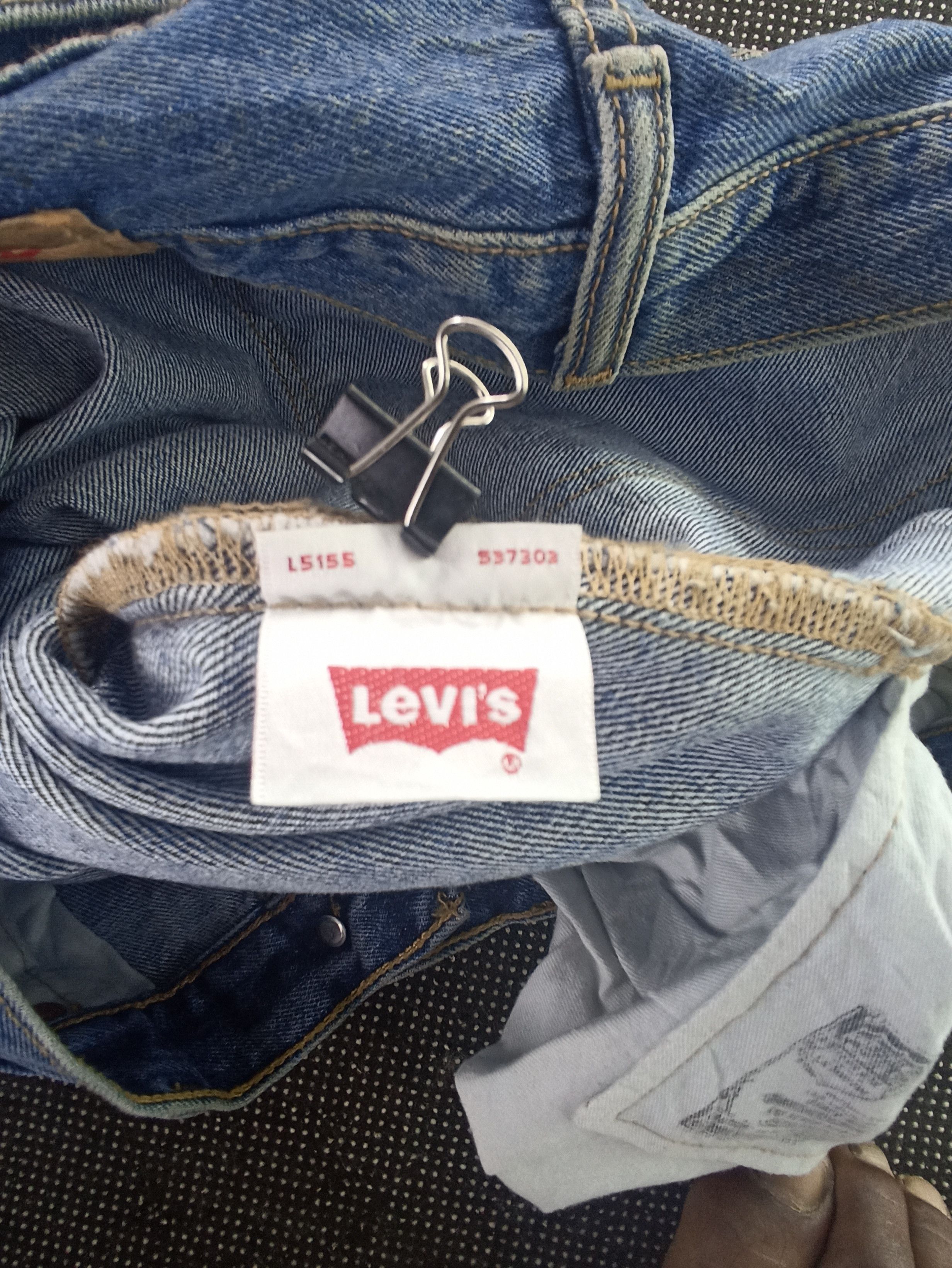 Jean × Levi's × Vintage VINTAGE LEVIS 501 BLUE Wash JEANS -J262 Size US 34 / EU 50 - 6 Thumbnail