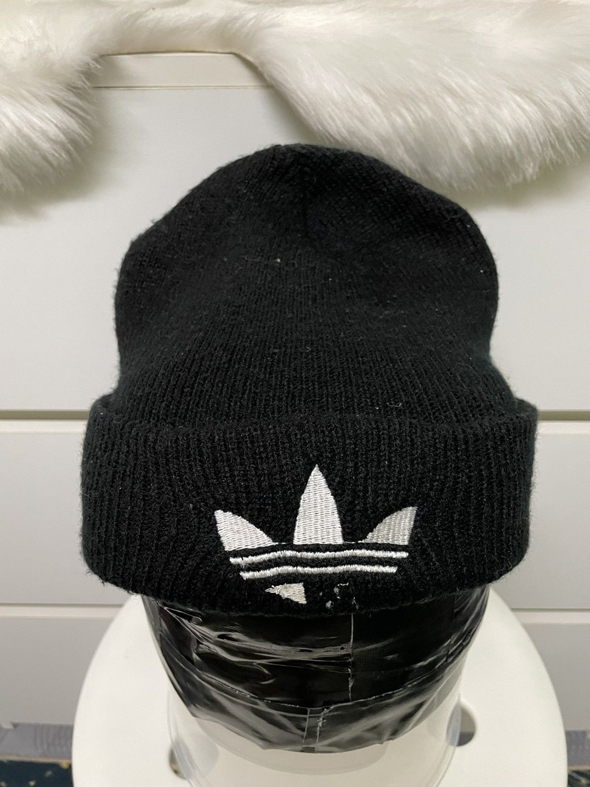 Adidas × Vintage Vintage Adidas Beanie Hats Size ONE SIZE - 1 Thumbnail