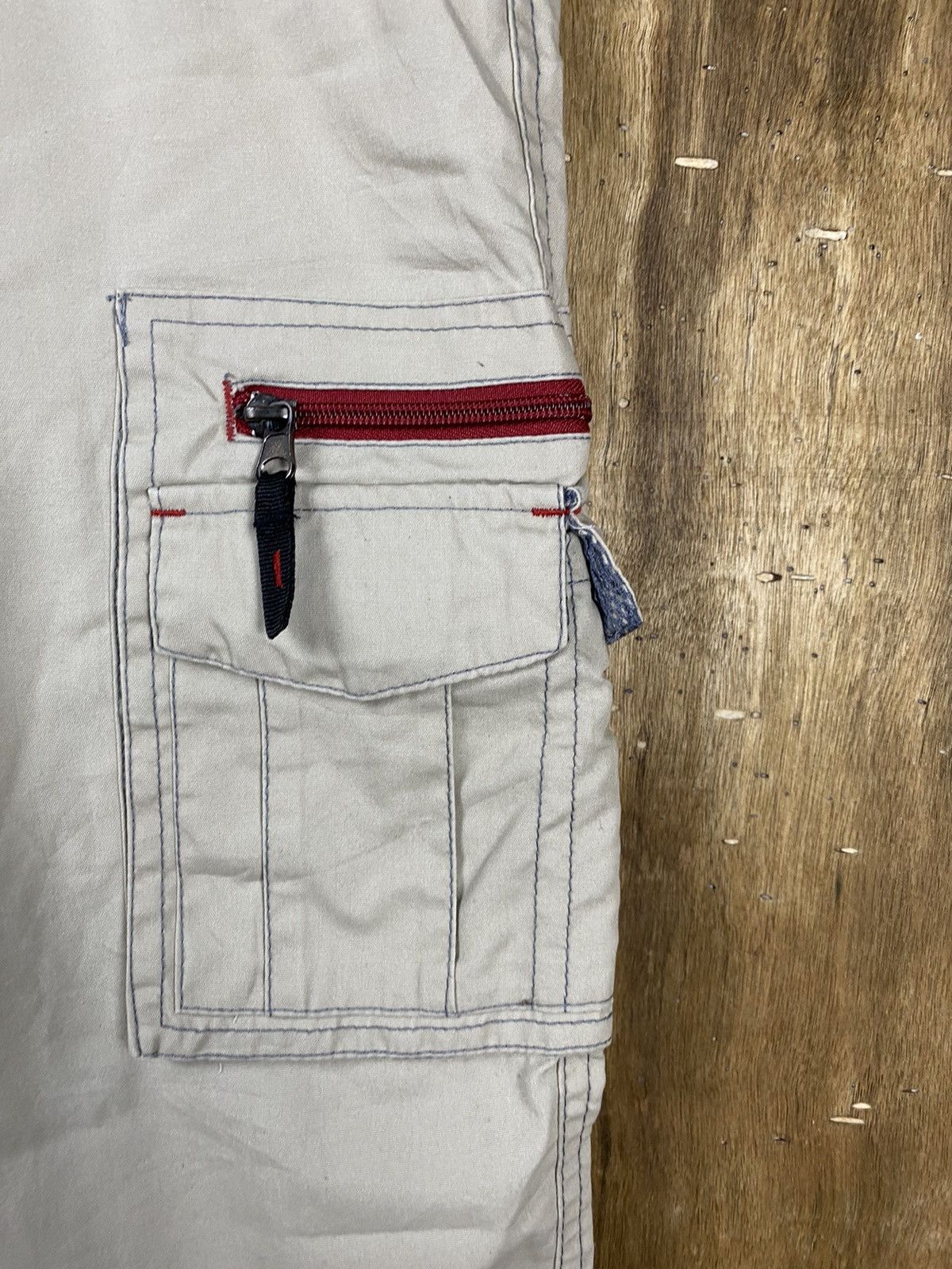 Japanese Brand × Vintage Japanese 3/4 short Cargo Pants #2626 Size US 30 / EU 46 - 6 Thumbnail