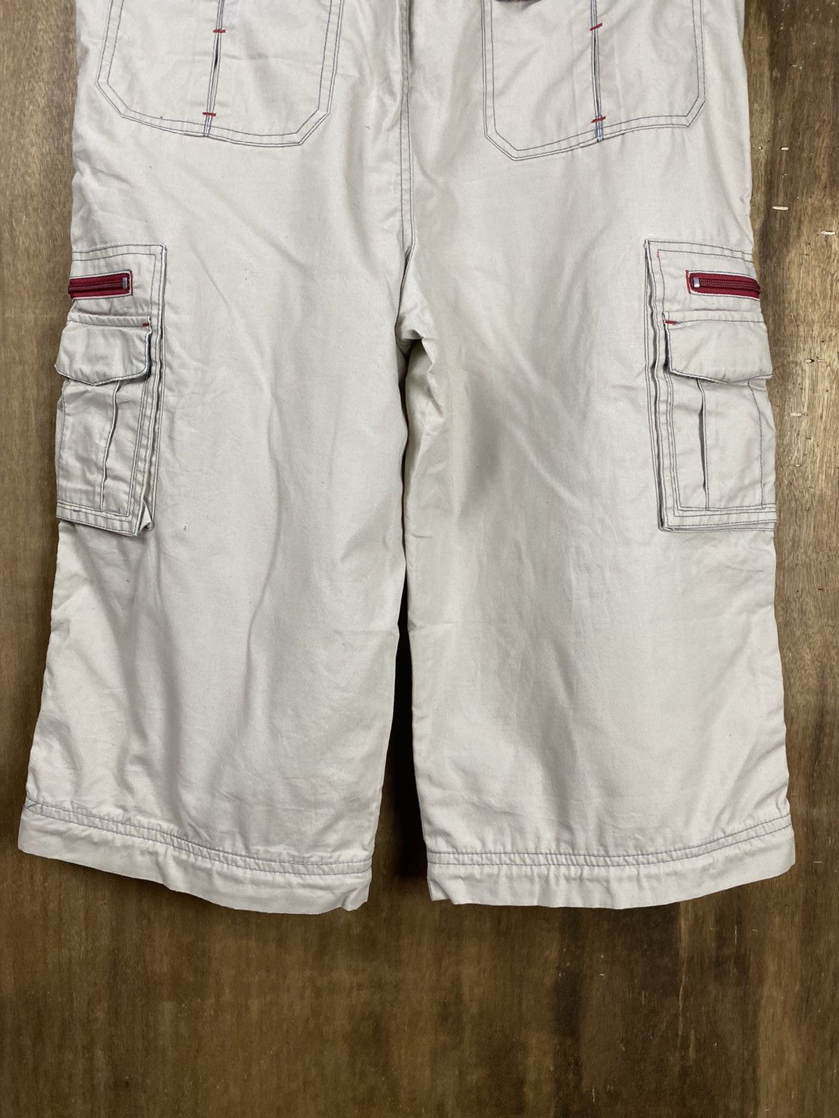Japanese Brand × Vintage Japanese 3/4 short Cargo Pants #2626 Size US 30 / EU 46 - 12 Thumbnail