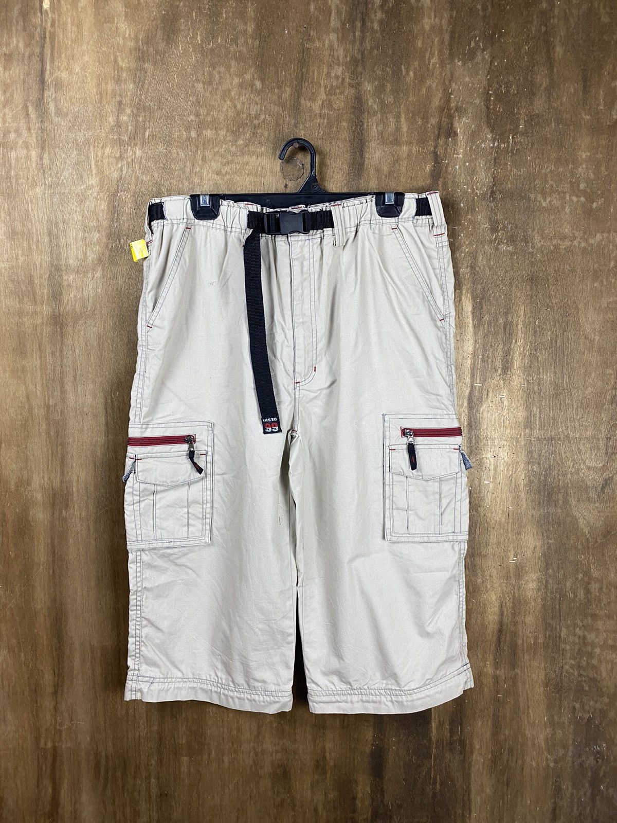 Japanese Brand × Vintage Japanese 3/4 short Cargo Pants #2626 Size US 30 / EU 46 - 1 Thumbnail