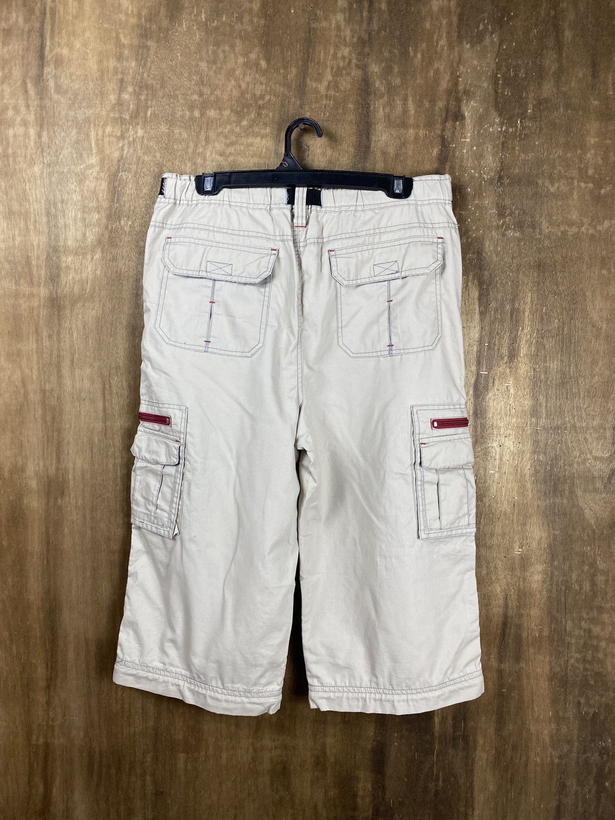 Japanese Brand × Vintage Japanese 3/4 short Cargo Pants #2626 Size US 30 / EU 46 - 10 Thumbnail