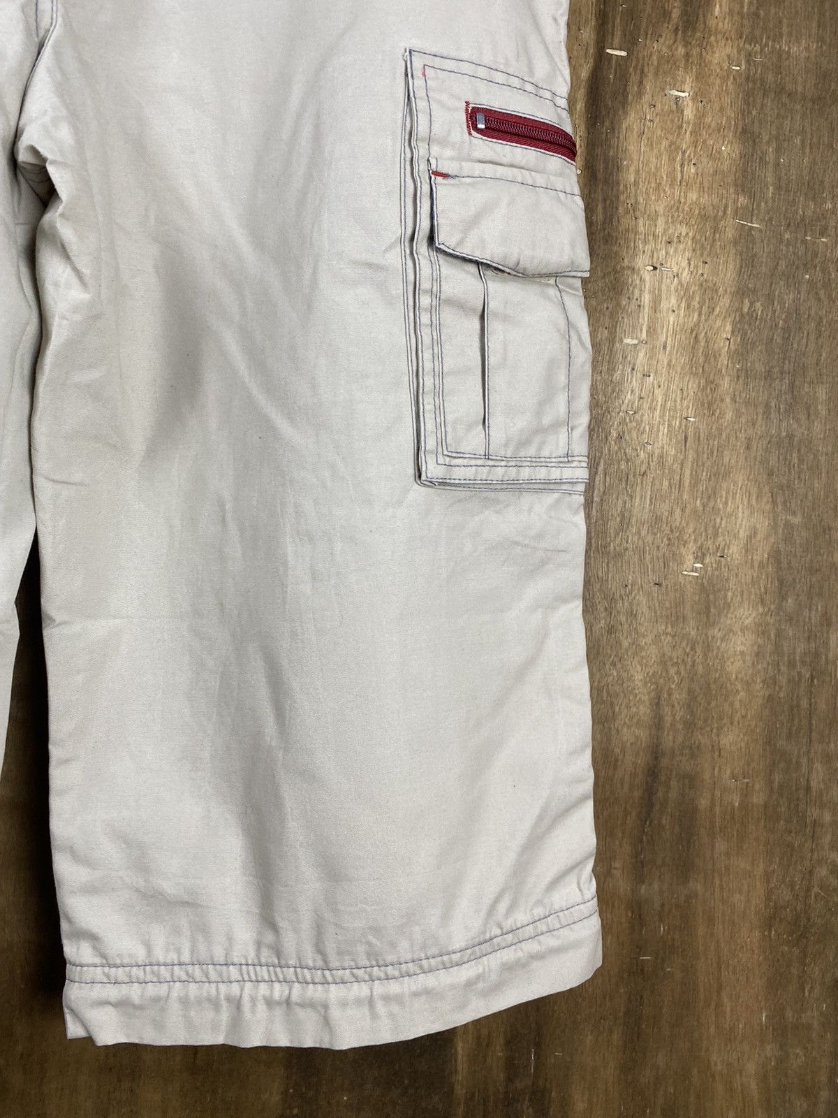 Japanese Brand × Vintage Japanese 3/4 short Cargo Pants #2626 Size US 30 / EU 46 - 17 Thumbnail