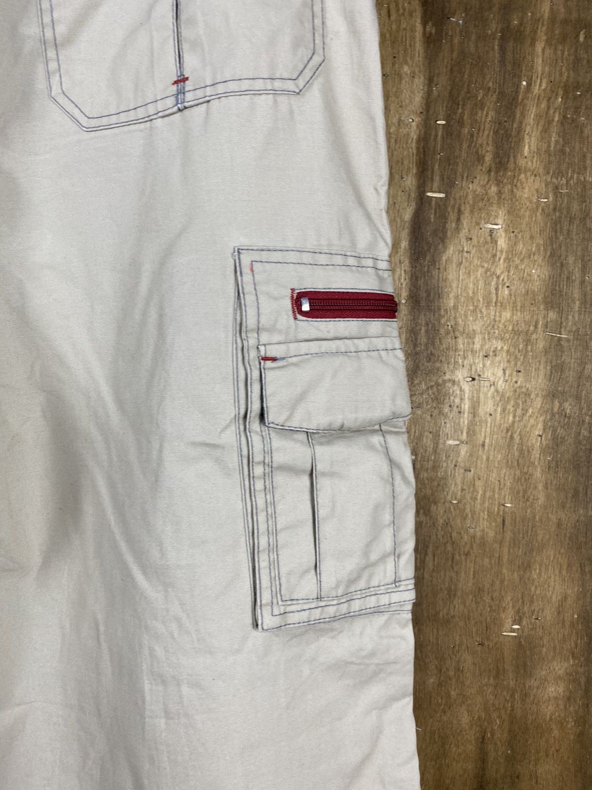Japanese Brand × Vintage Japanese 3/4 short Cargo Pants #2626 Size US 30 / EU 46 - 16 Thumbnail