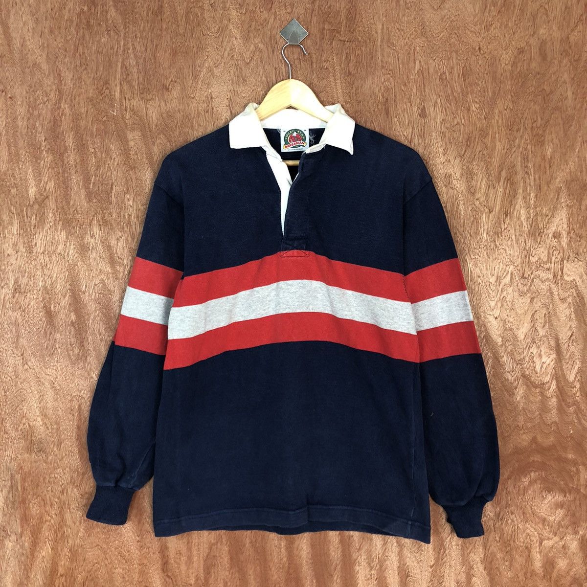Barbarian Barbarian rugby Dark Blue sweatshirt #H414 Size US M / EU 48-50 / 2 - 3 Thumbnail