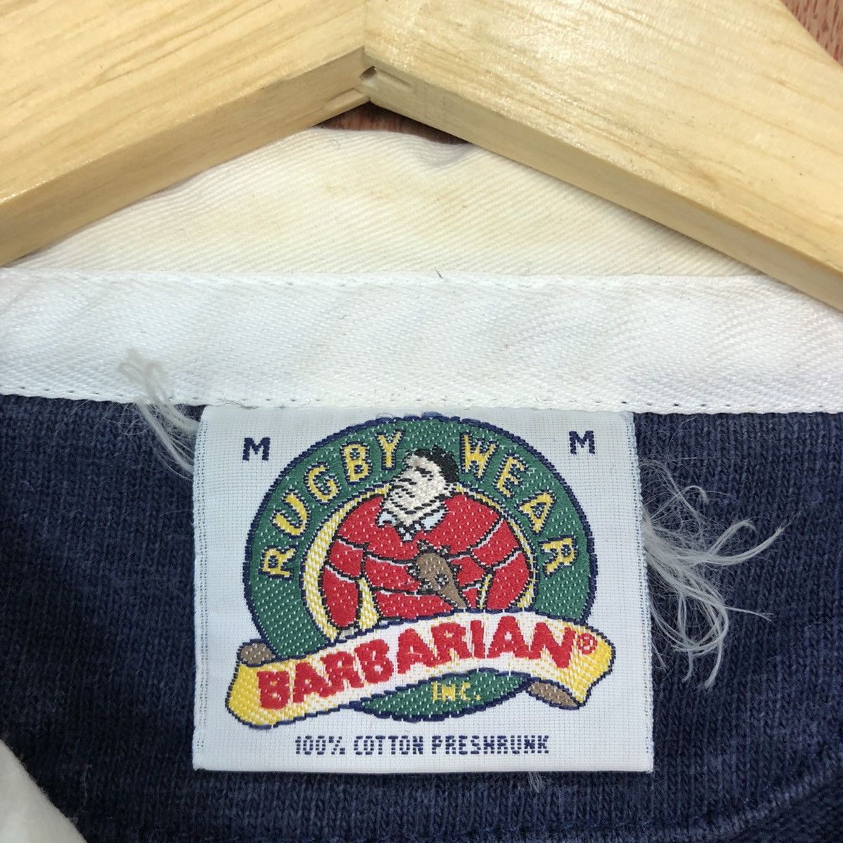 Barbarian Barbarian rugby Dark Blue sweatshirt #H414 Size US M / EU 48-50 / 2 - 10 Thumbnail
