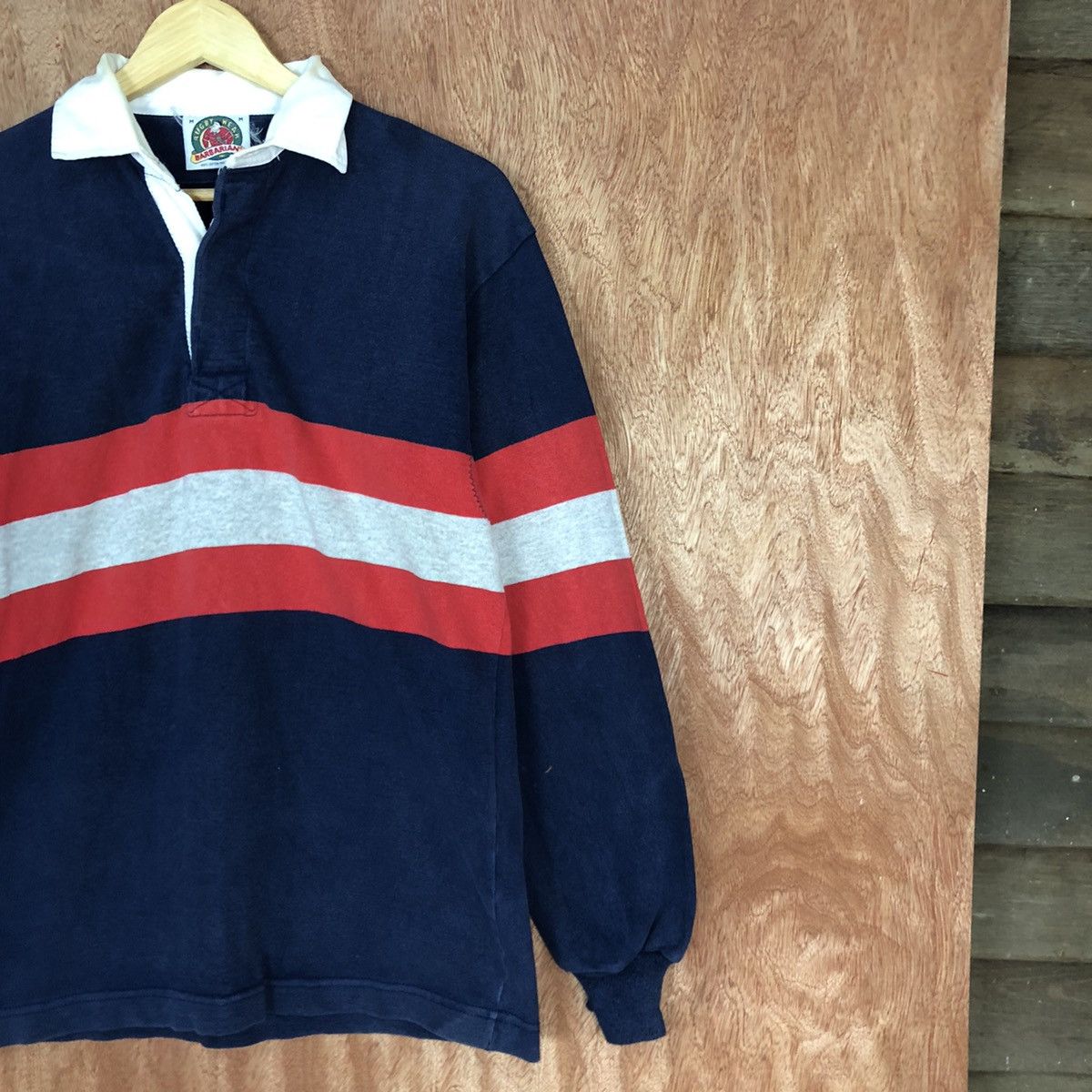Barbarian Barbarian rugby Dark Blue sweatshirt #H414 Size US M / EU 48-50 / 2 - 5 Thumbnail
