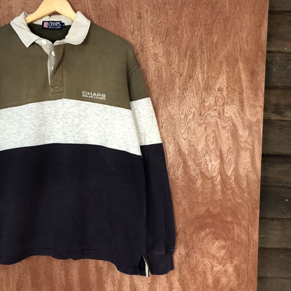Chaps Ralph Lauren Chaps Ralph Lauren sweatshirt Button Up Tshirt #H412 Size US L / EU 52-54 / 3 - 5 Thumbnail
