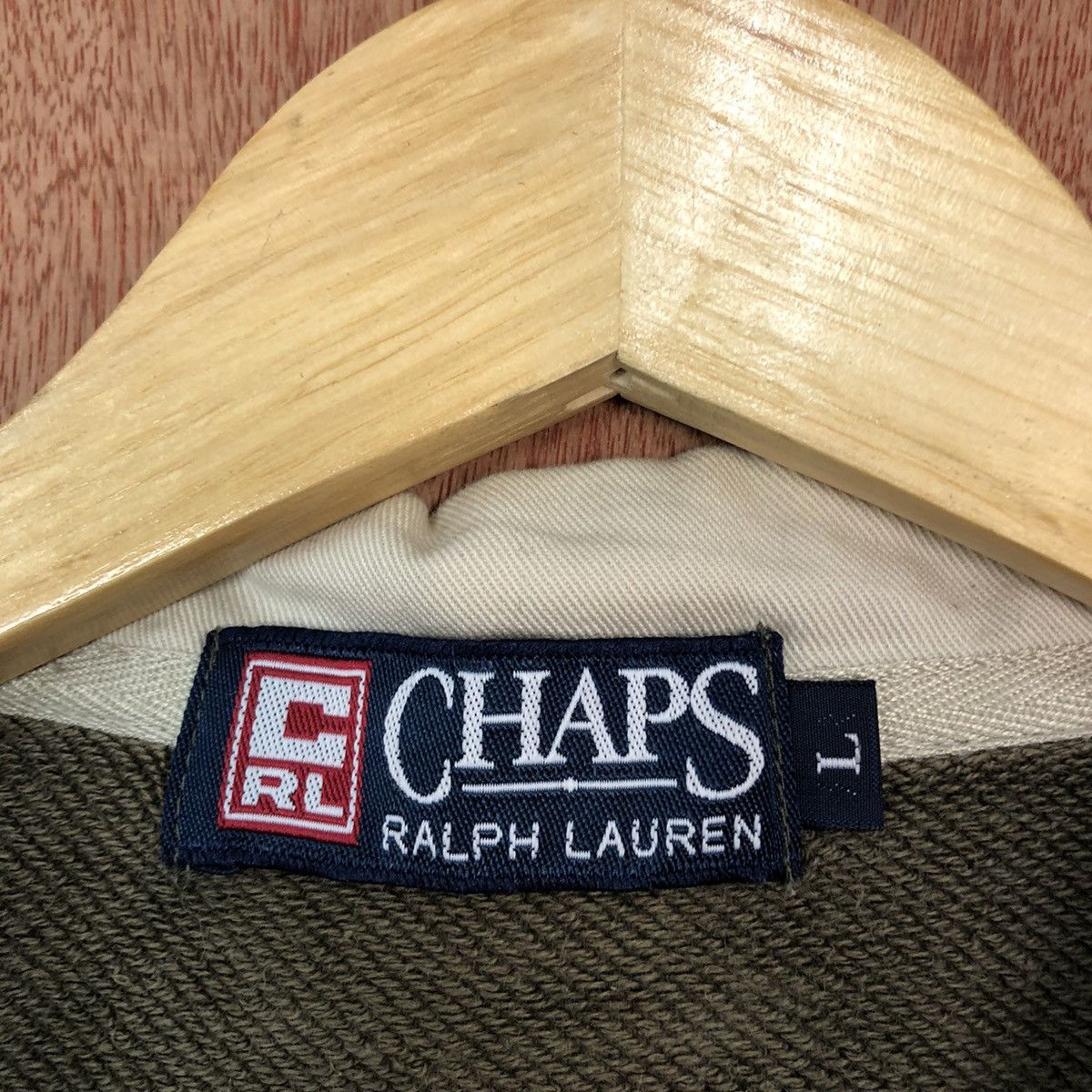 Chaps Ralph Lauren Chaps Ralph Lauren sweatshirt Button Up Tshirt #H412 Size US L / EU 52-54 / 3 - 11 Thumbnail