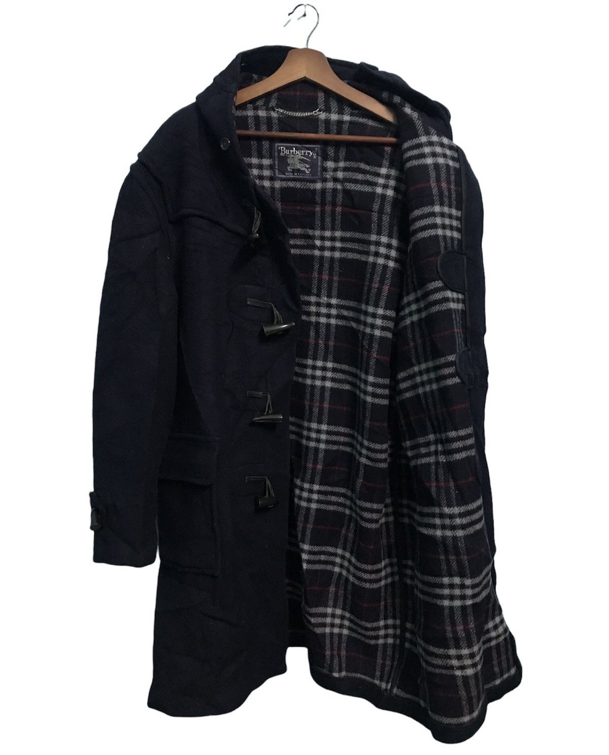 Burberry Burberrys Made in England Wool Duffle Long Jacket Size US L / EU 52-54 / 3 - 4 Thumbnail