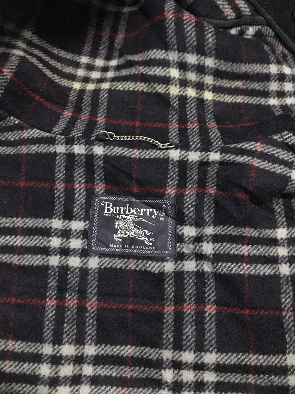 Burberry Burberrys Made in England Wool Duffle Long Jacket Size US L / EU 52-54 / 3 - 9 Thumbnail