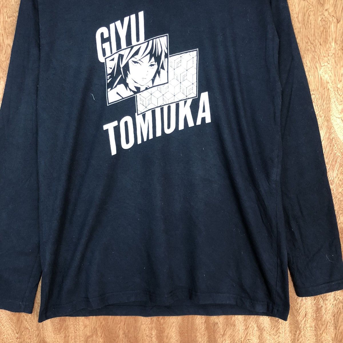 Anime Giyu Tomioka anima mangga Dark Blue japan #H401 Size L / US 10 / IT 46 - 8 Thumbnail