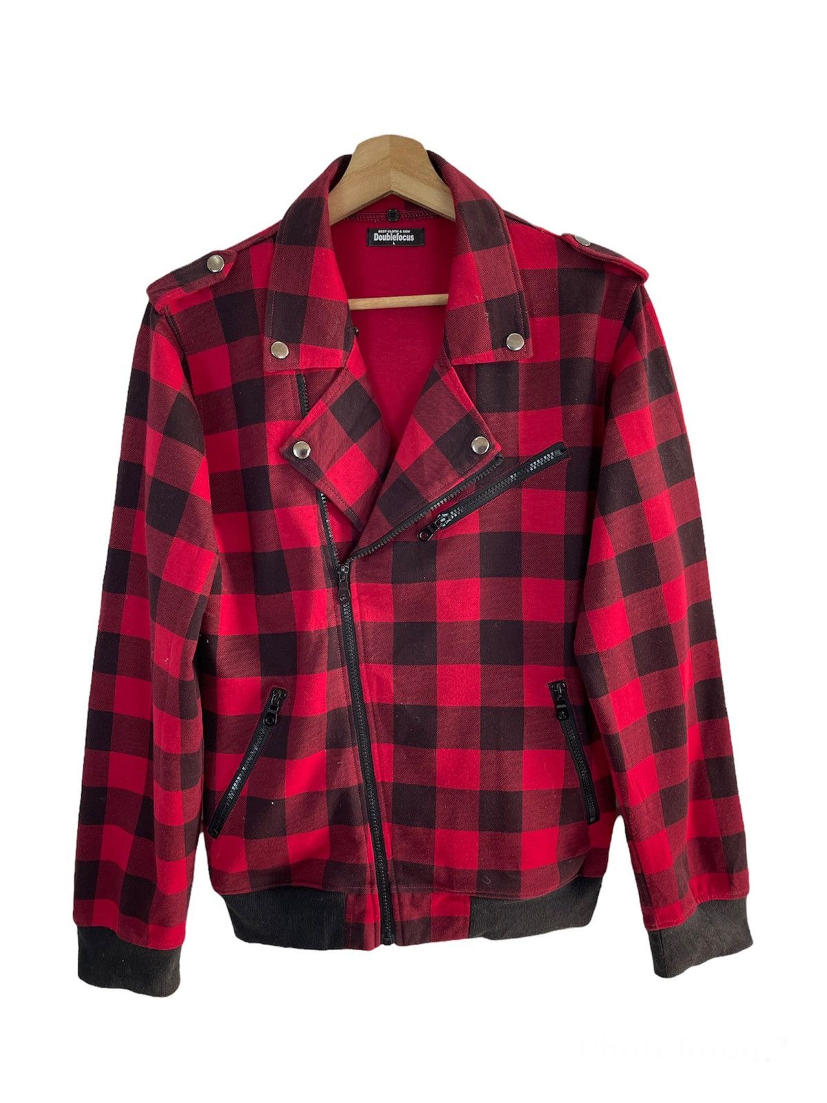 Japanese Brand × Seditionaries ❌🌹 ICONIC SEDITIONARIES RED TARTAN PUNK JACKET Size US M / EU 48-50 / 2 - 2 Thumbnail
