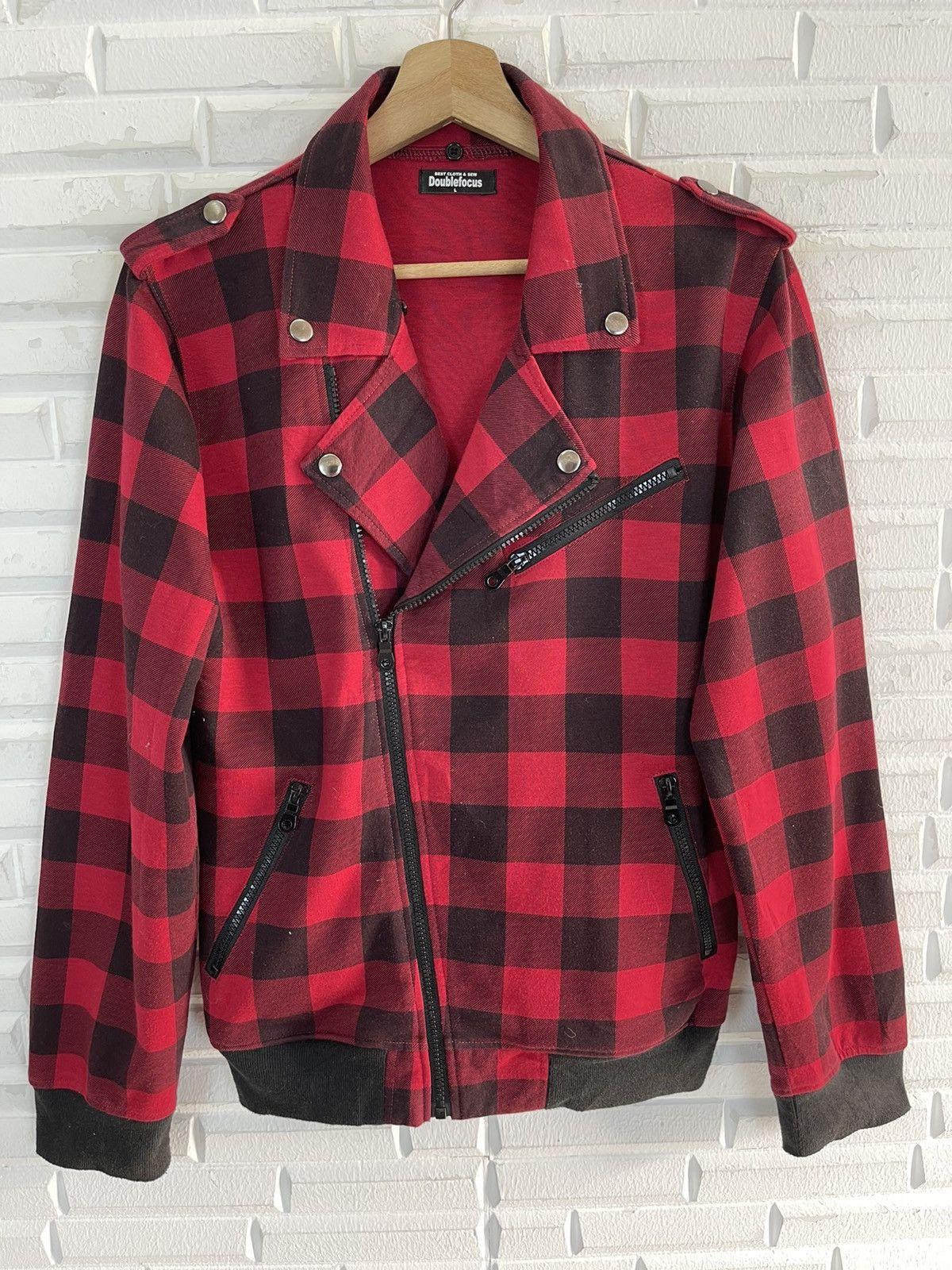 Japanese Brand × Seditionaries ❌🌹 ICONIC SEDITIONARIES RED TARTAN PUNK JACKET Size US M / EU 48-50 / 2 - 3 Thumbnail