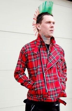 Japanese Brand × Seditionaries ❌🌹 ICONIC SEDITIONARIES RED TARTAN PUNK JACKET Size US M / EU 48-50 / 2 - 1 Thumbnail