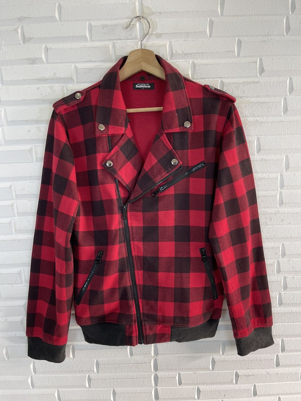 Japanese Brand × Seditionaries ❌🌹 ICONIC SEDITIONARIES RED TARTAN PUNK JACKET Size US M / EU 48-50 / 2 - 5 Thumbnail