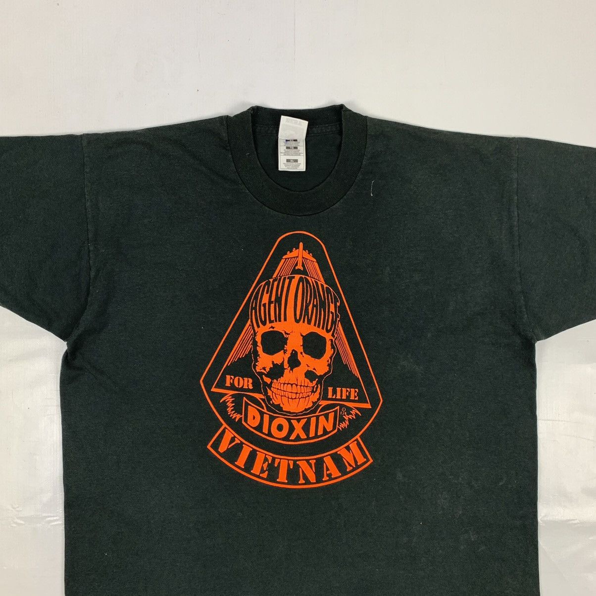 Vintage Vintage Vietnam Agent Orange U.S Military Shirt Size US XL / EU 56 / 4 - 4 Thumbnail