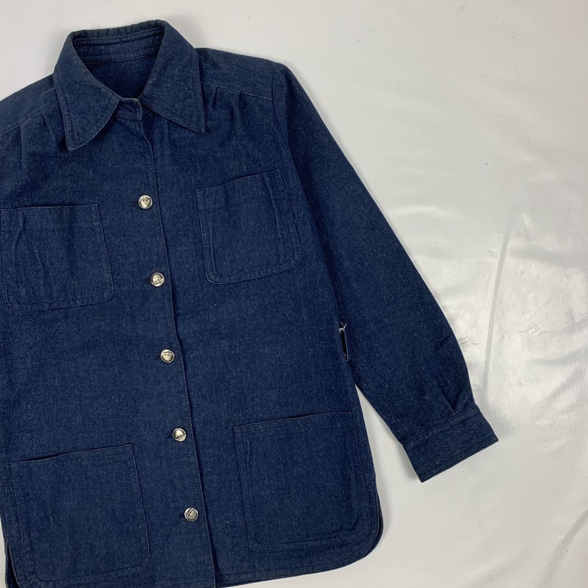 Japanese Brand × Vintage Vintage Japanese Brand Button Denim Jacket Size US M / EU 48-50 / 2 - 3 Thumbnail