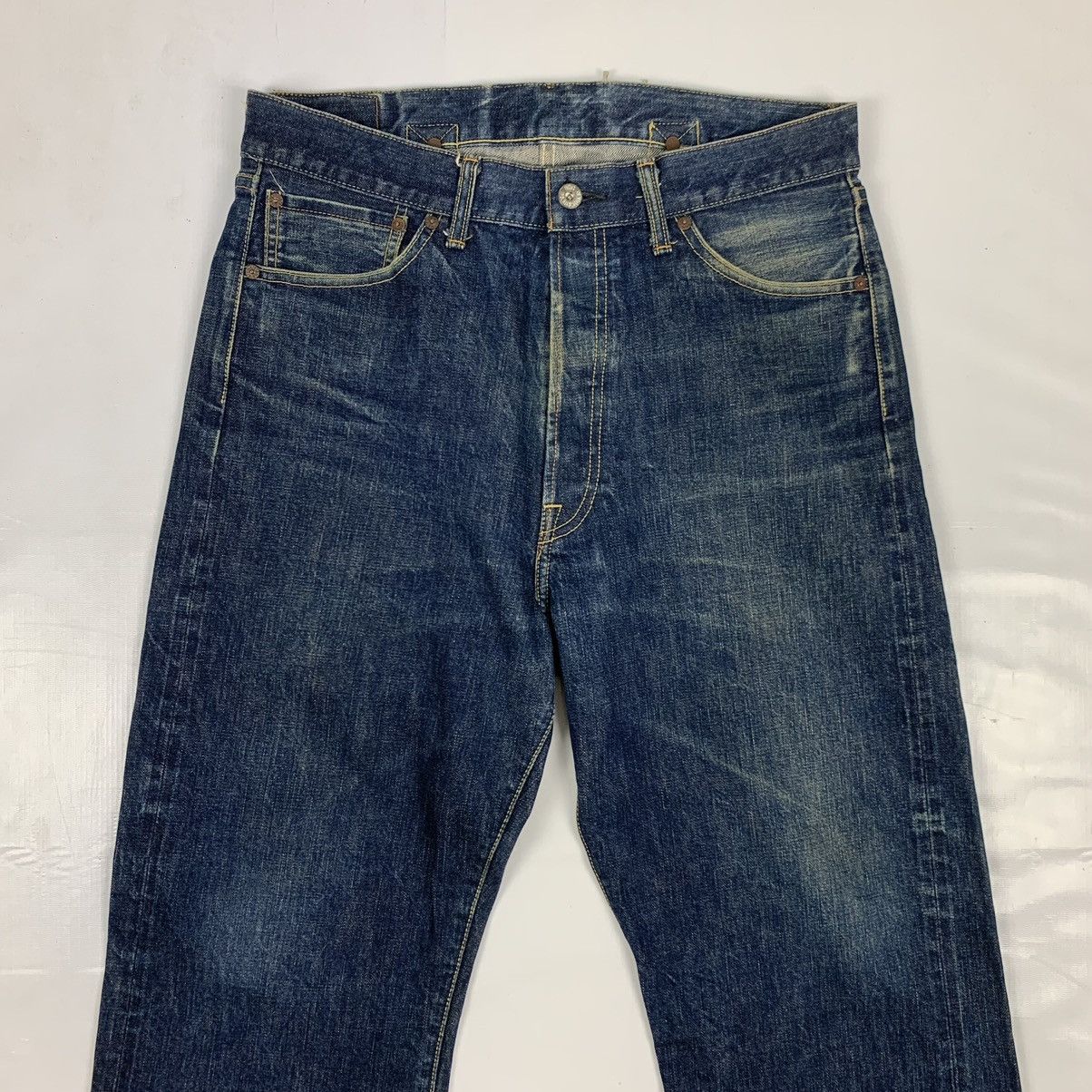 Japanese Brand Vintage Tenderloin Cropped Selvedge Denim Jeans Pants Size US 33 - 4 Thumbnail
